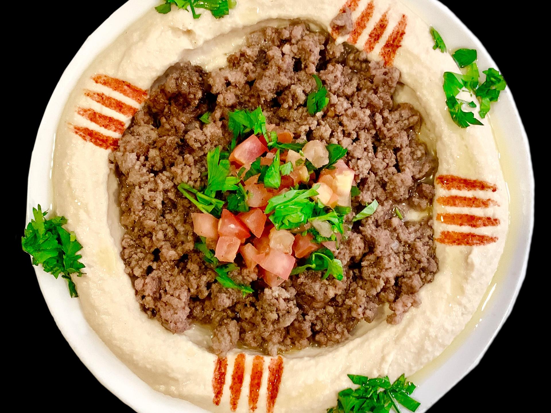 Hummus with Beef