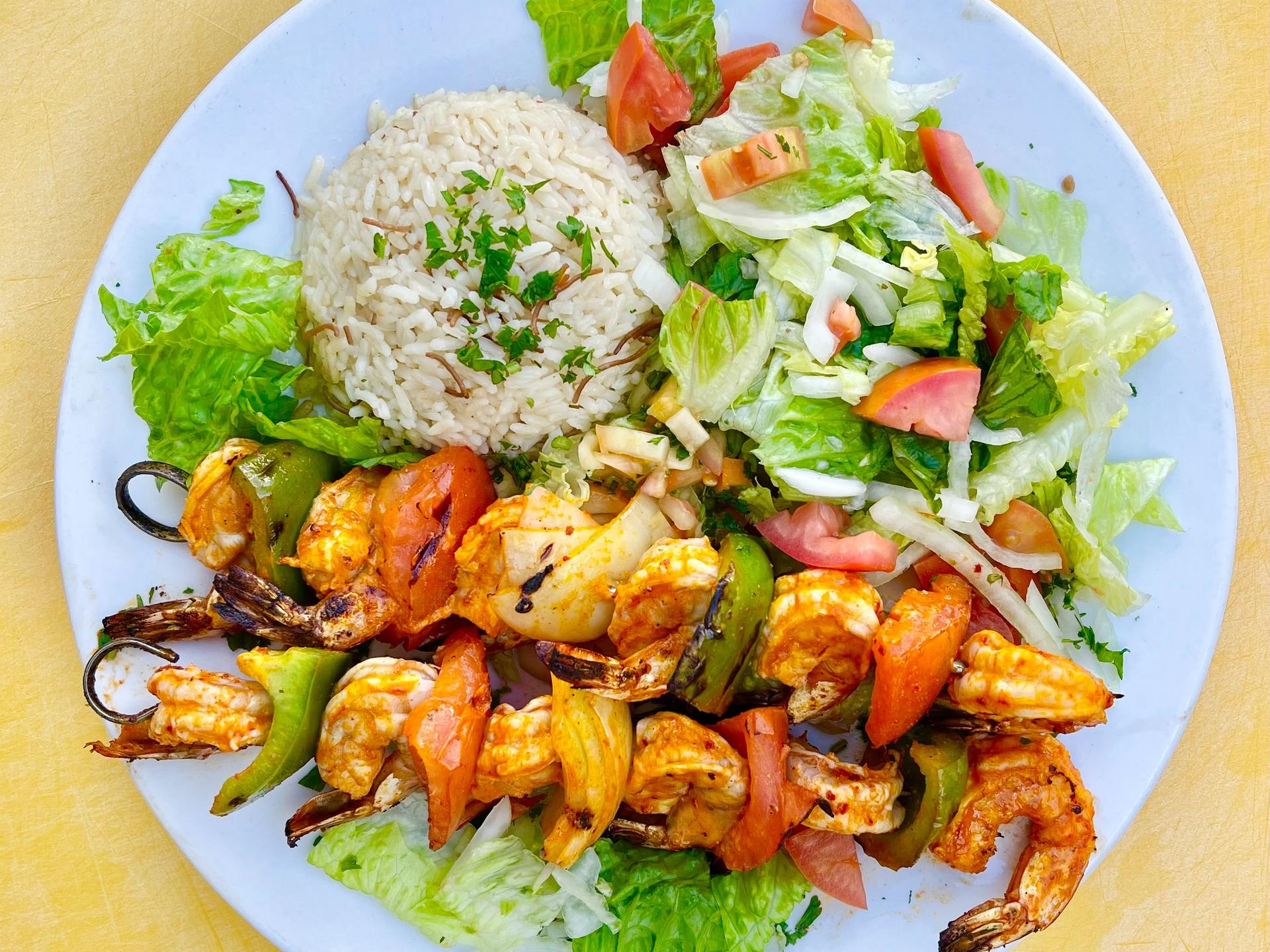 Fish Kabob