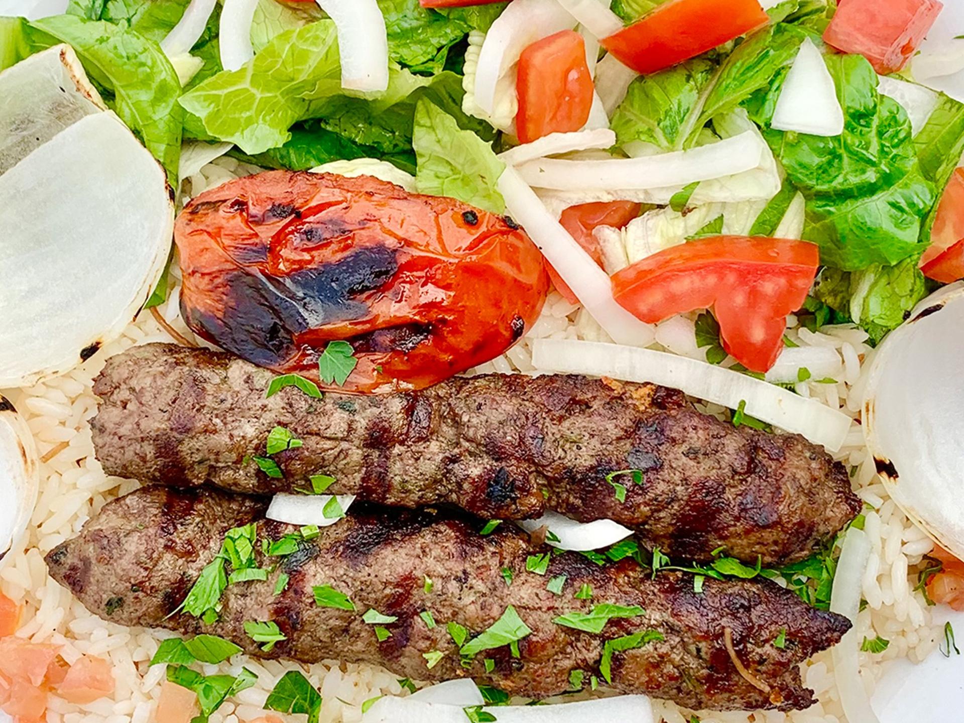 Beef Kafta Kabob