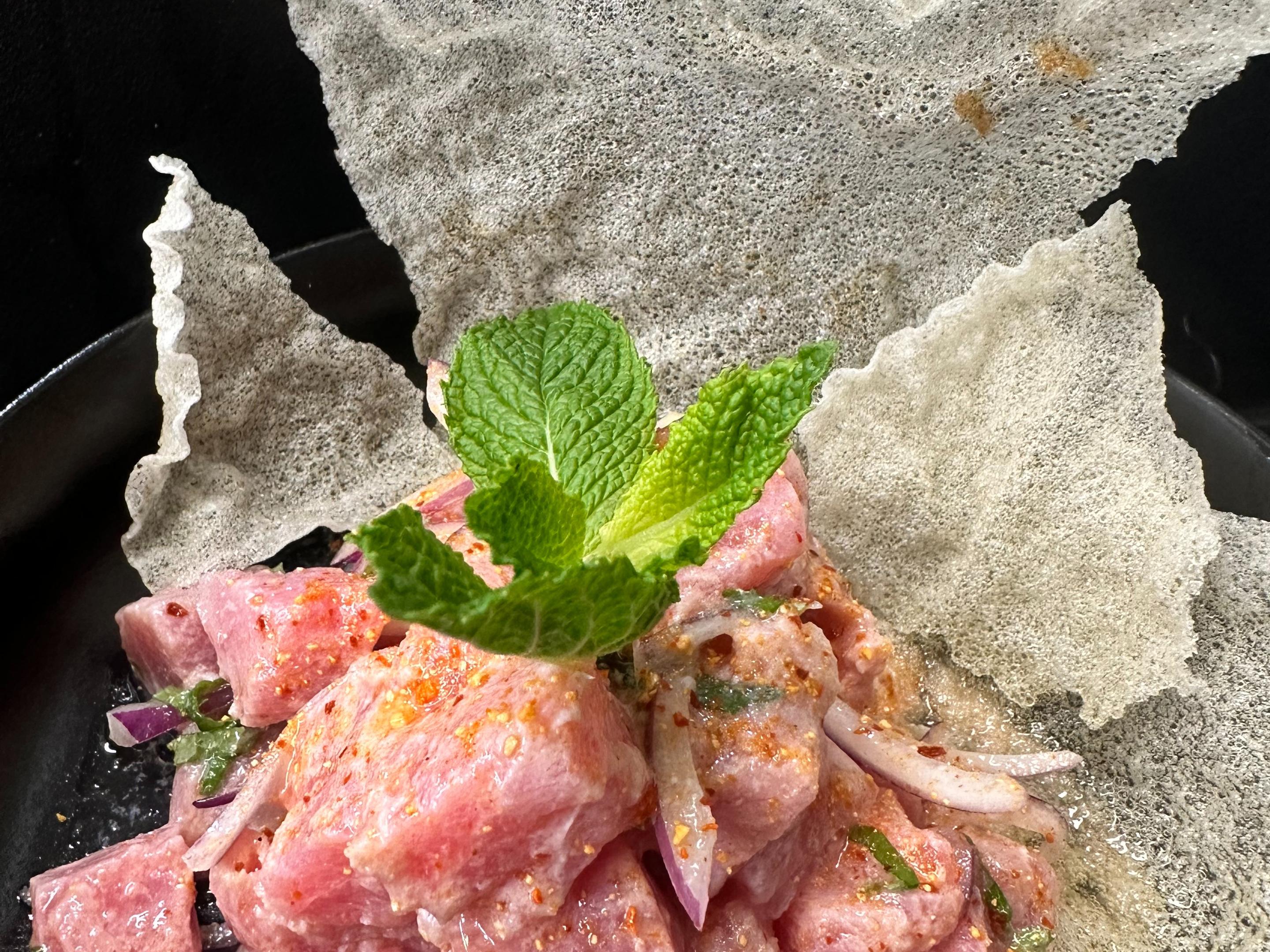 Tuna Larb Ceviche