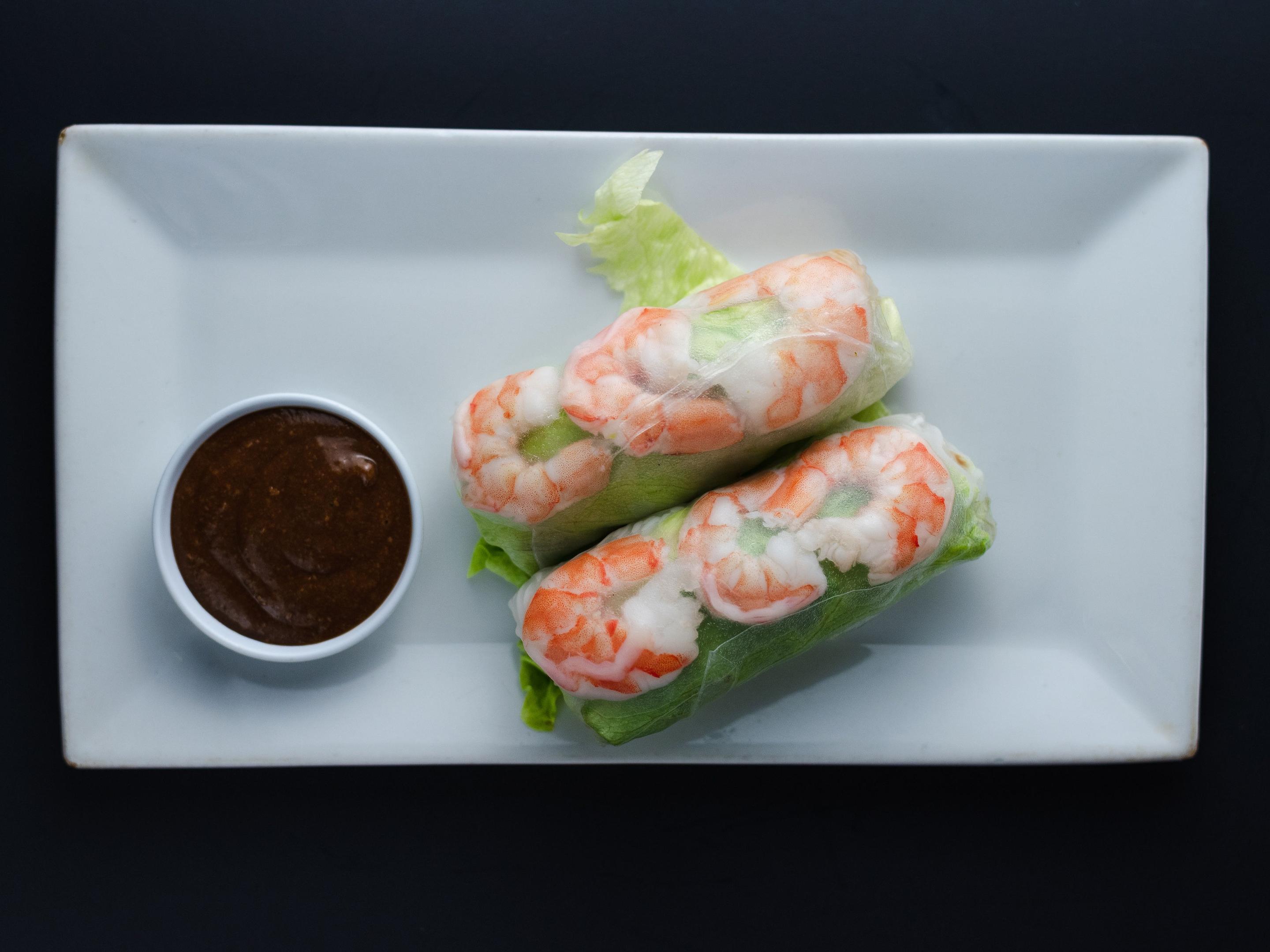 Fresh Shrimp or Tofu Summer Rolls