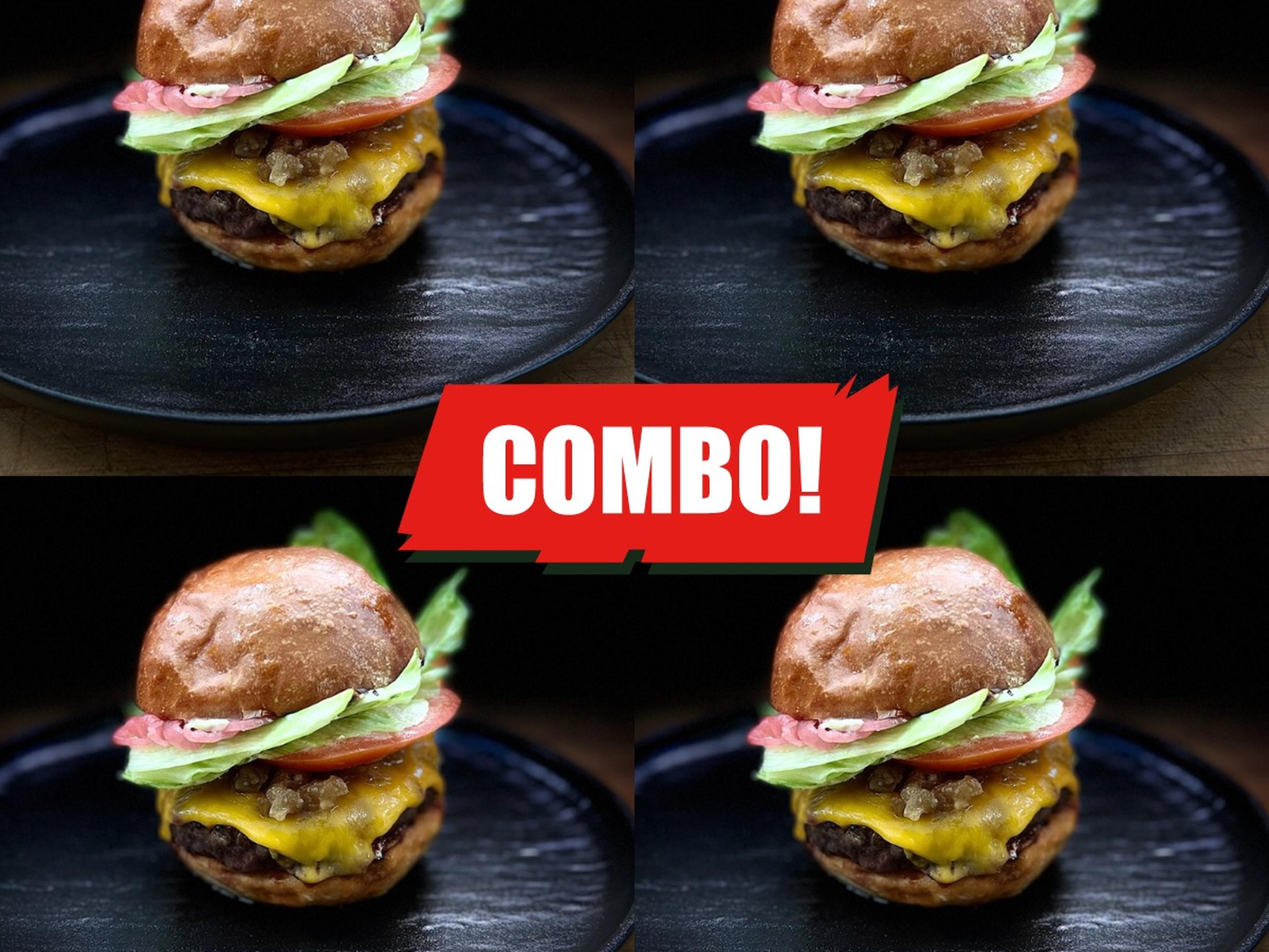 The Cali Alley 4 Burger Combo