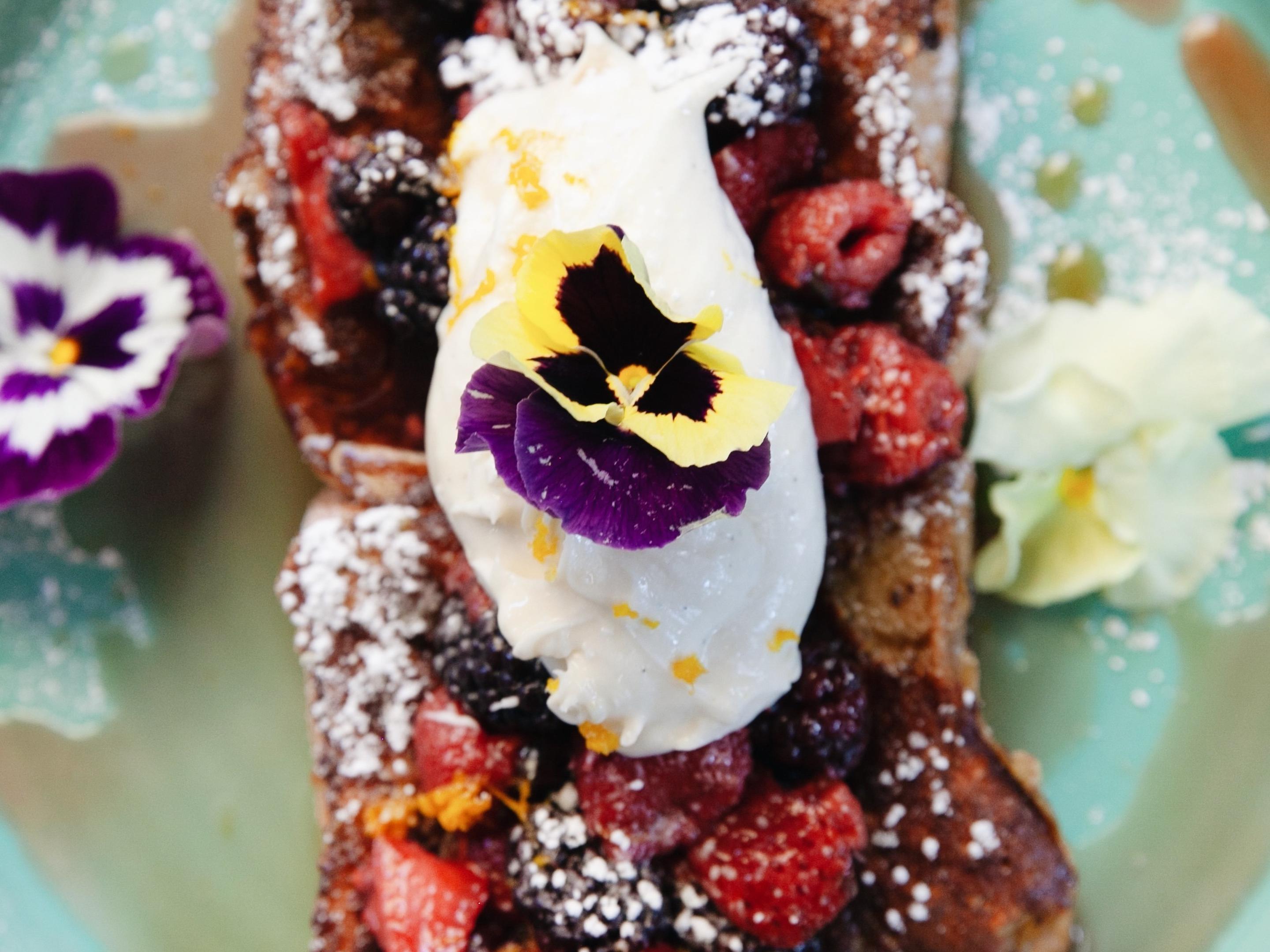 Orange Zest Croissant French Toast