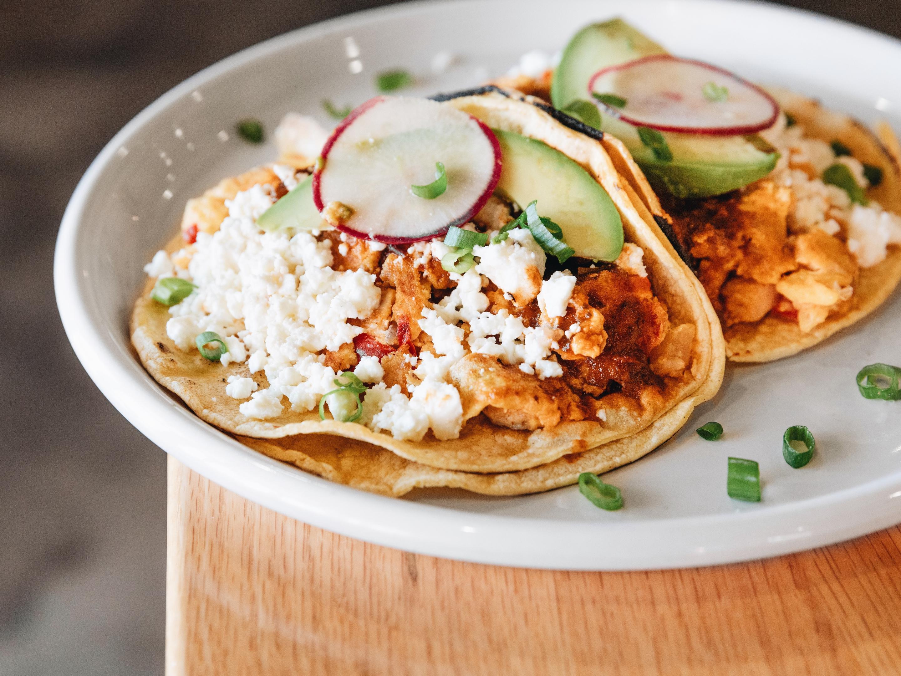 Mary's Organic Chicken Hash Tacos