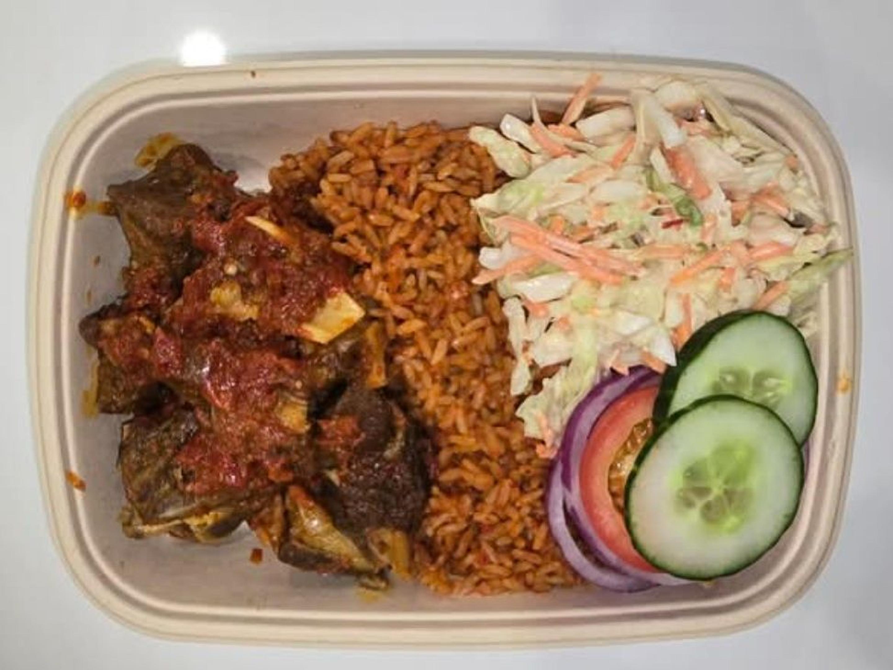 Peppered Lamb (Ram) Meat