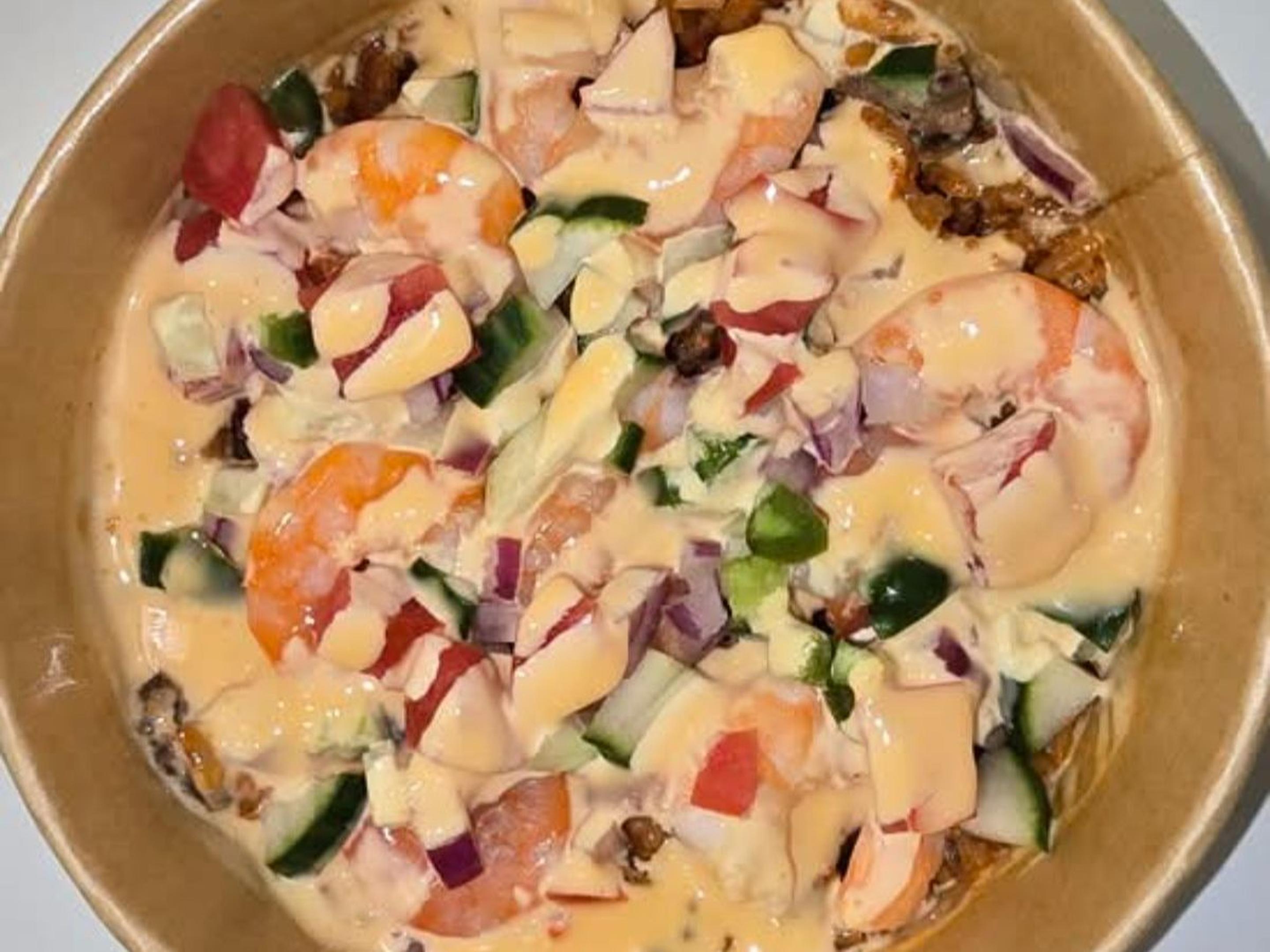 Shrimp Suya Bowl