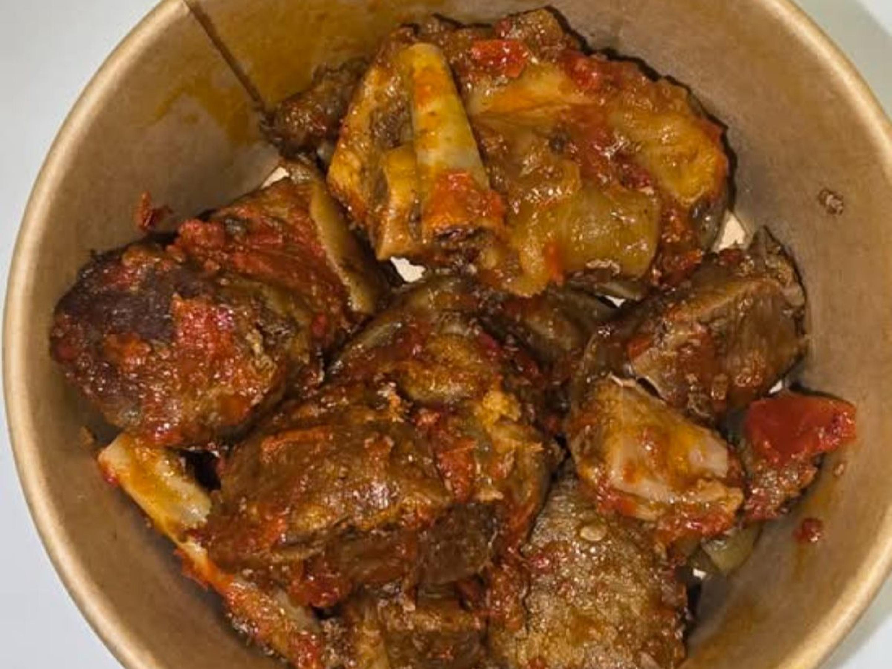 Spicy Goat Meat
