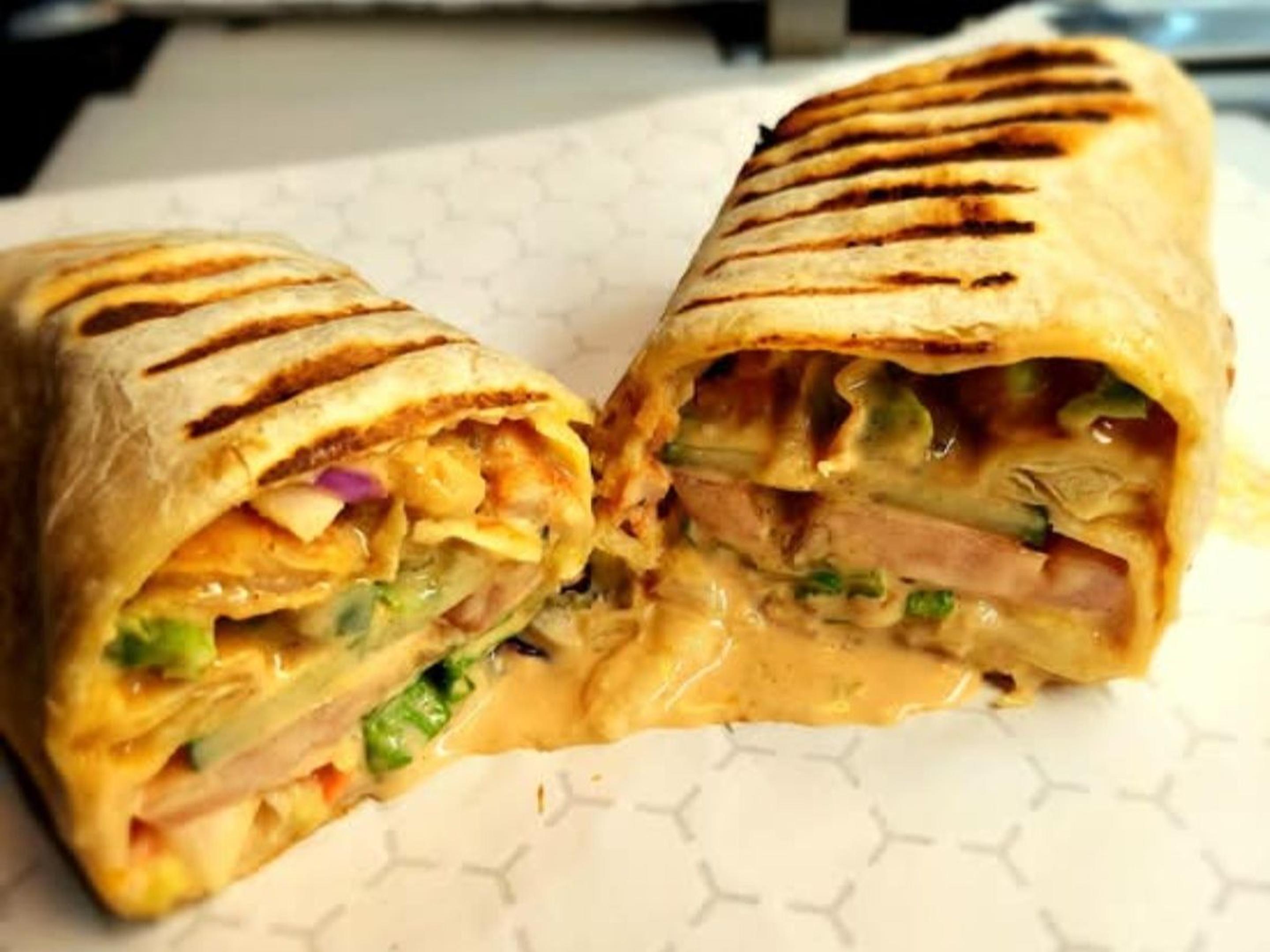 Chicken & Beef Suya Wrap