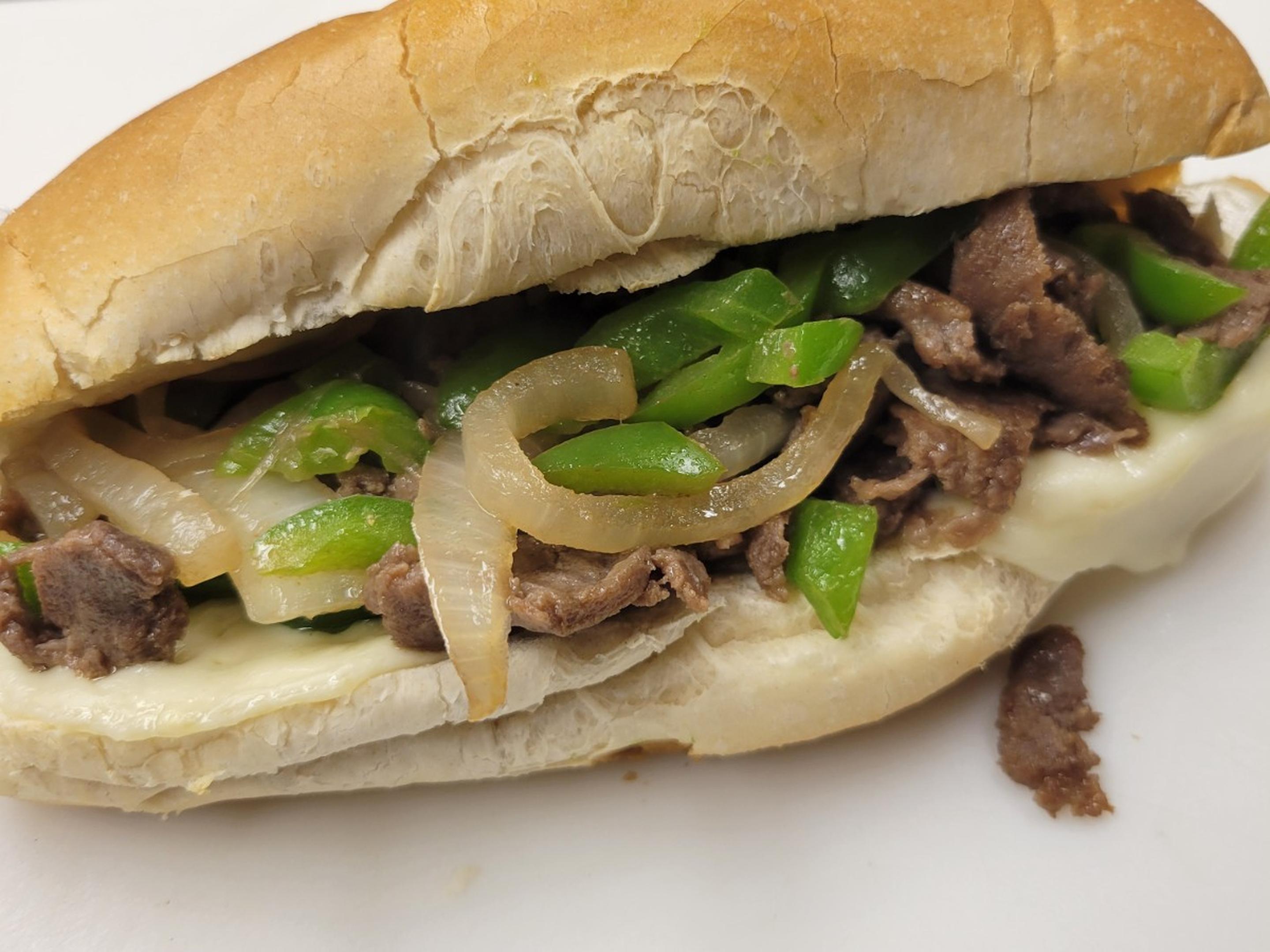 Apollo Creed Steak and Cheese Sandwich