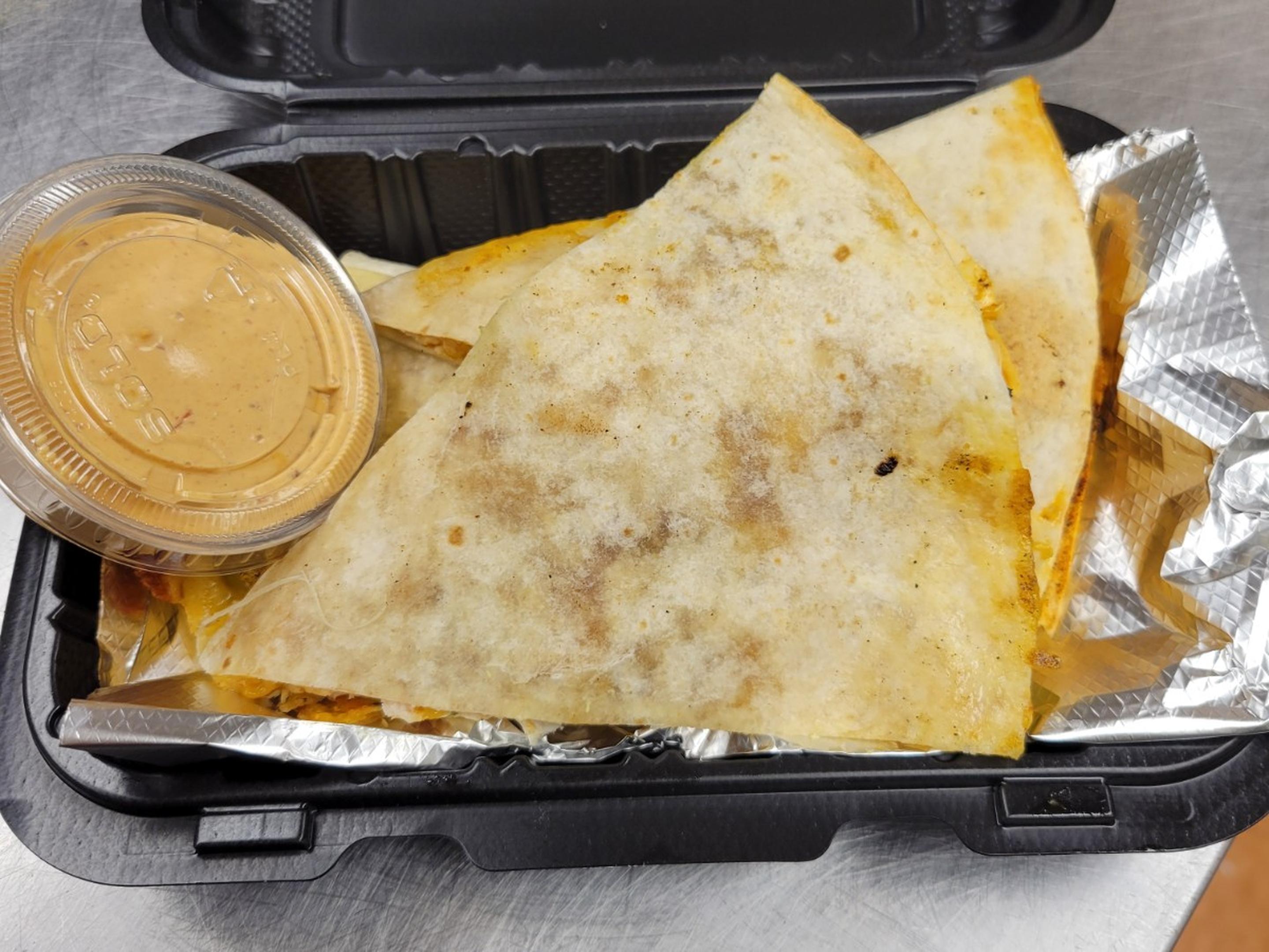 El Diablo Chicken Quesadilla