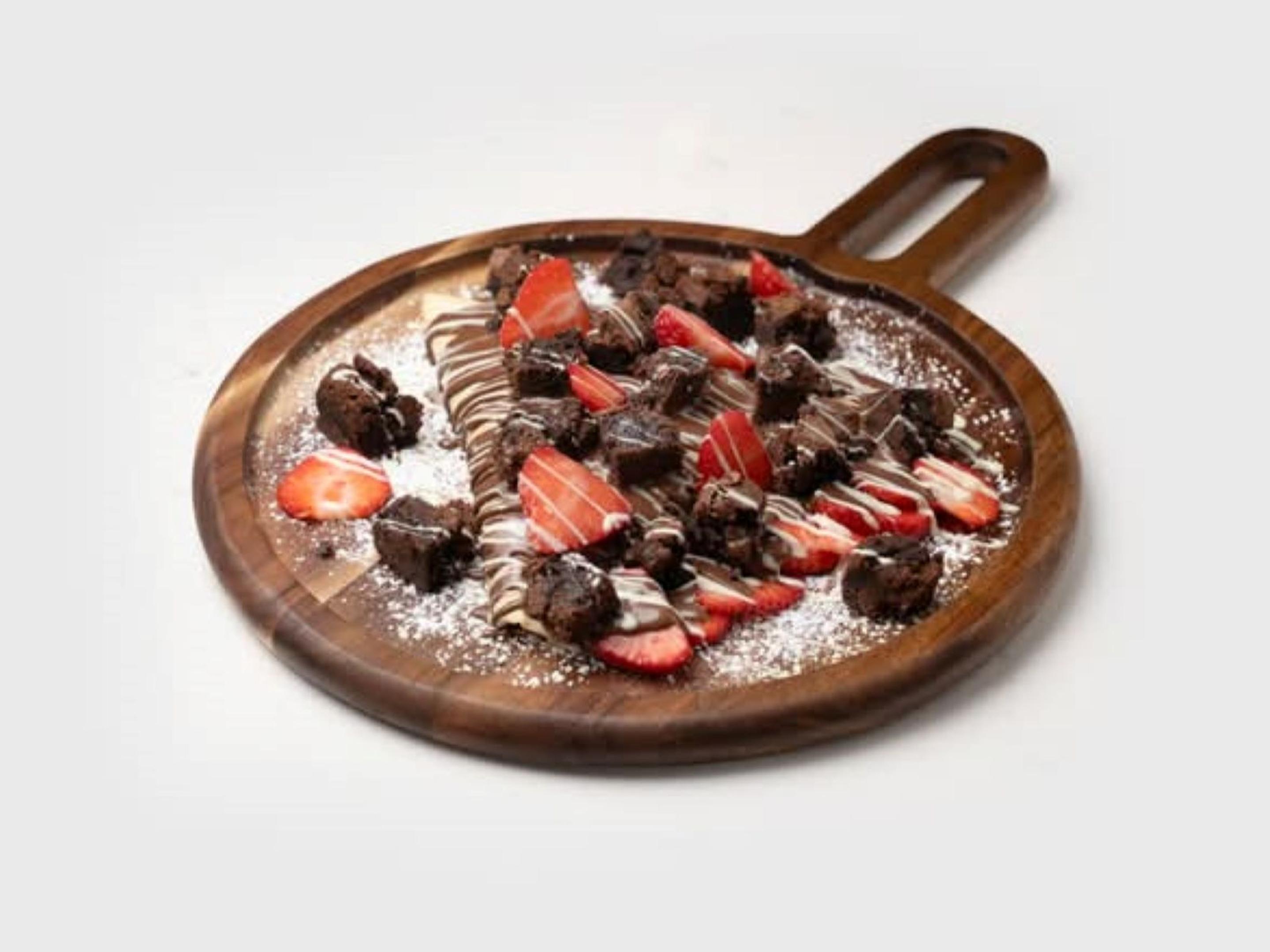 Brownie Fudge Crepe