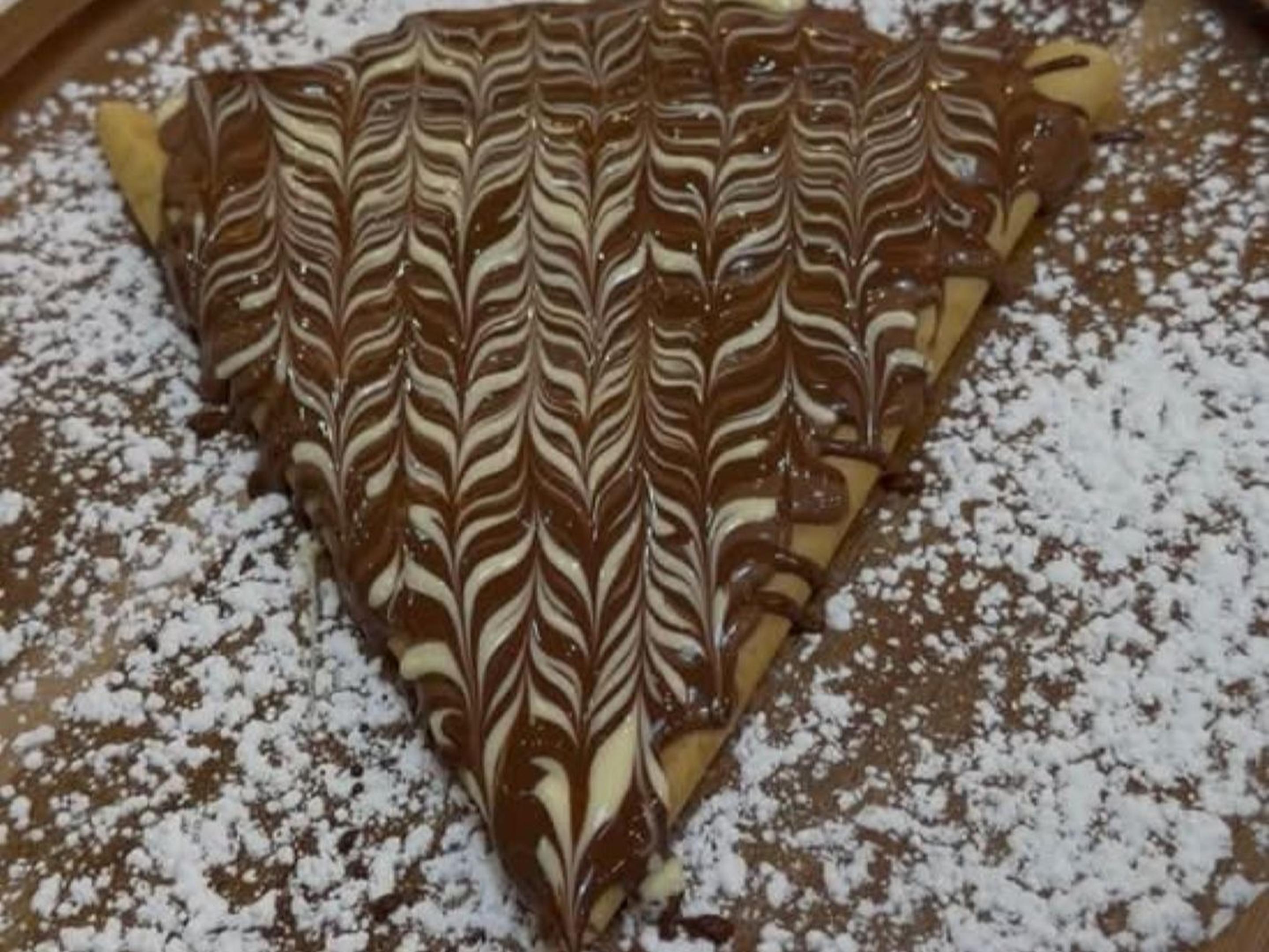 Triple Chocolate Crepe