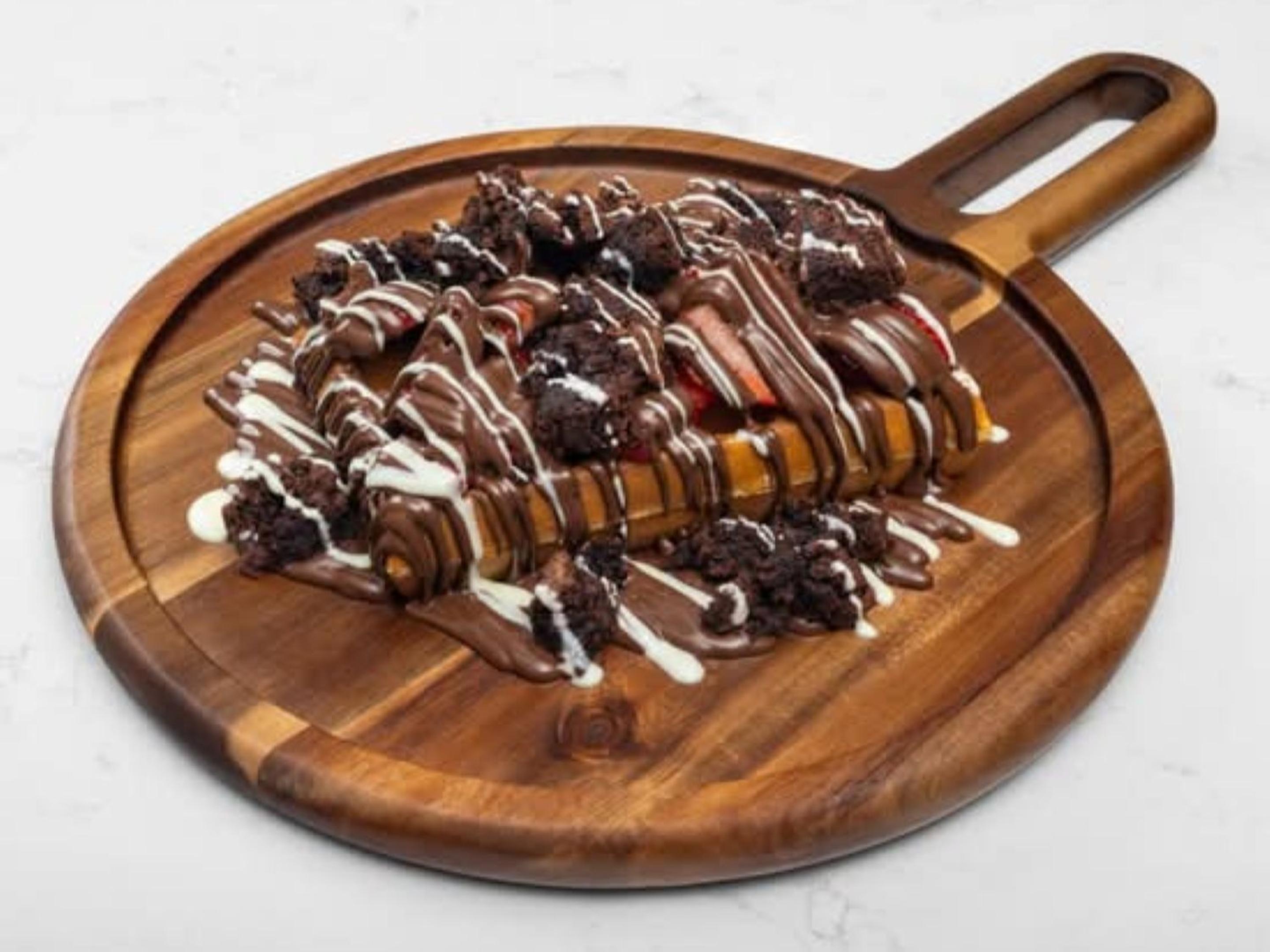 Brownie Fudge Waffle