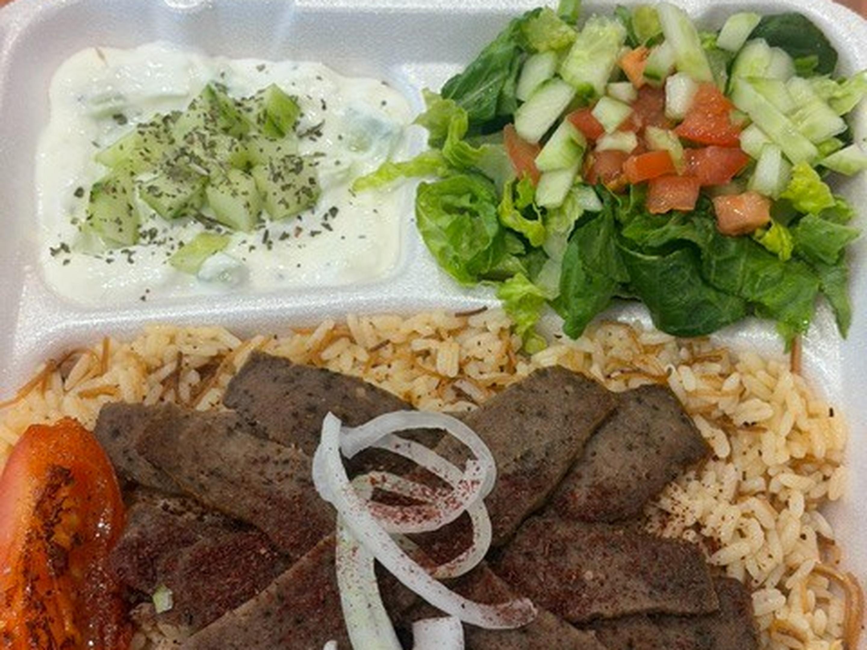 Lamb Gyros Plate