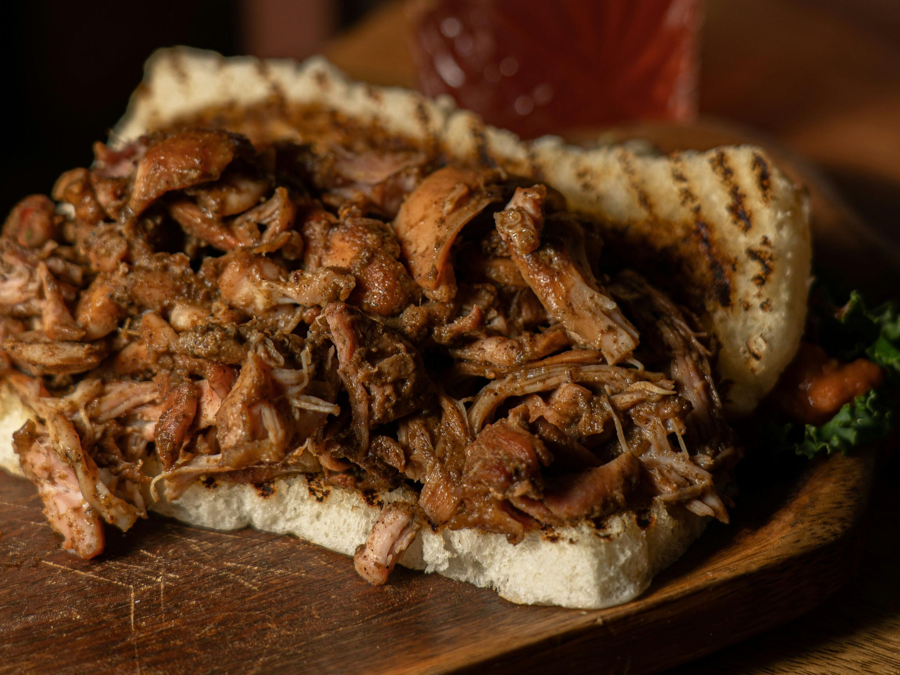 BBQ Pulled Pork Panini
