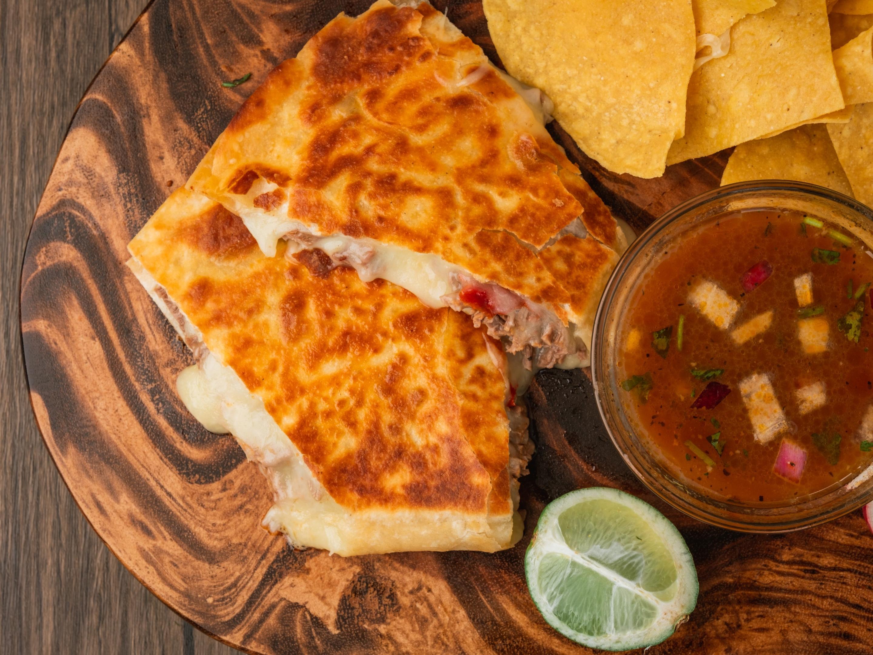 Chicken Birria Quesadilla