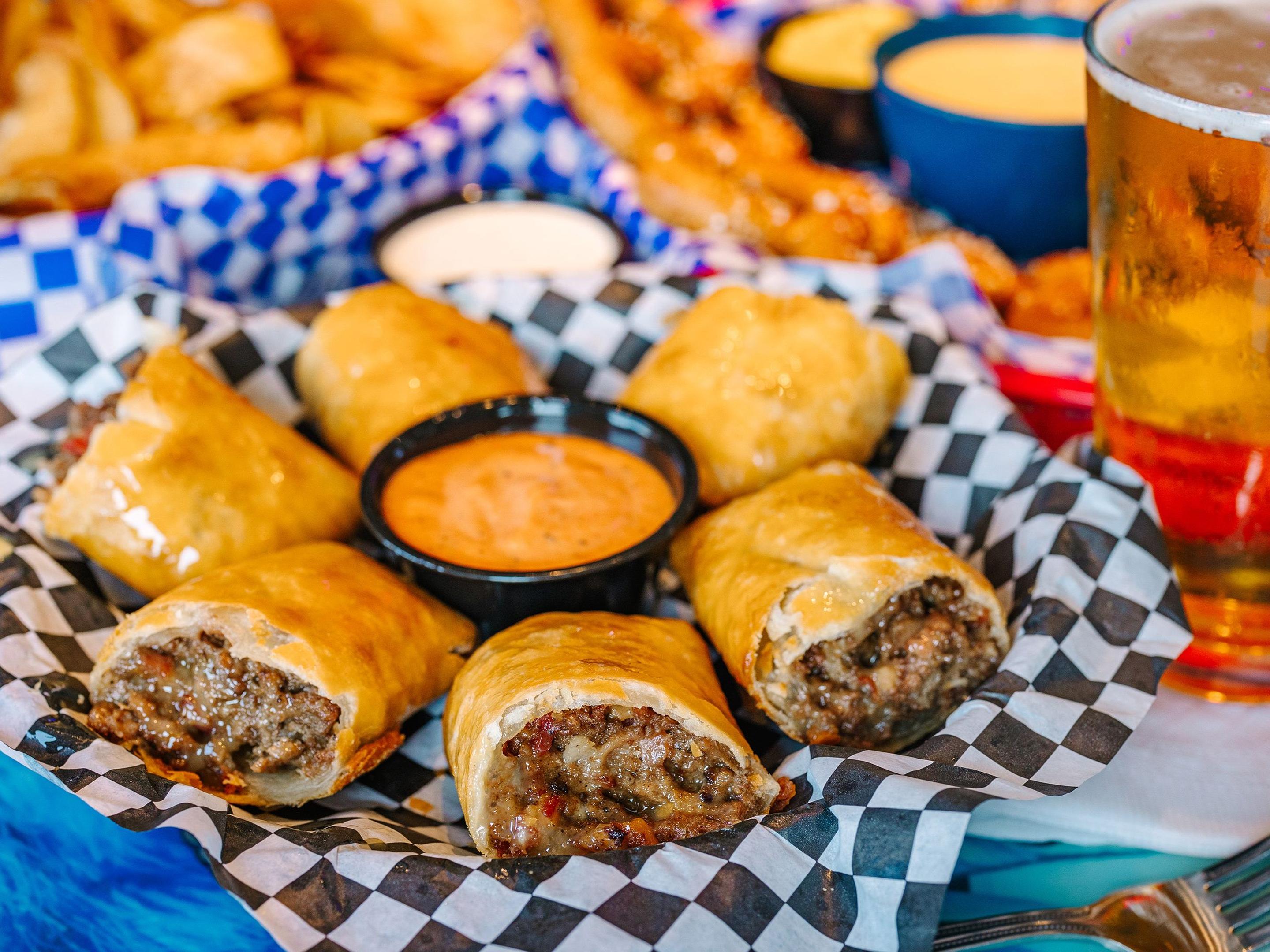 Bacon Cheeseburger Sticks