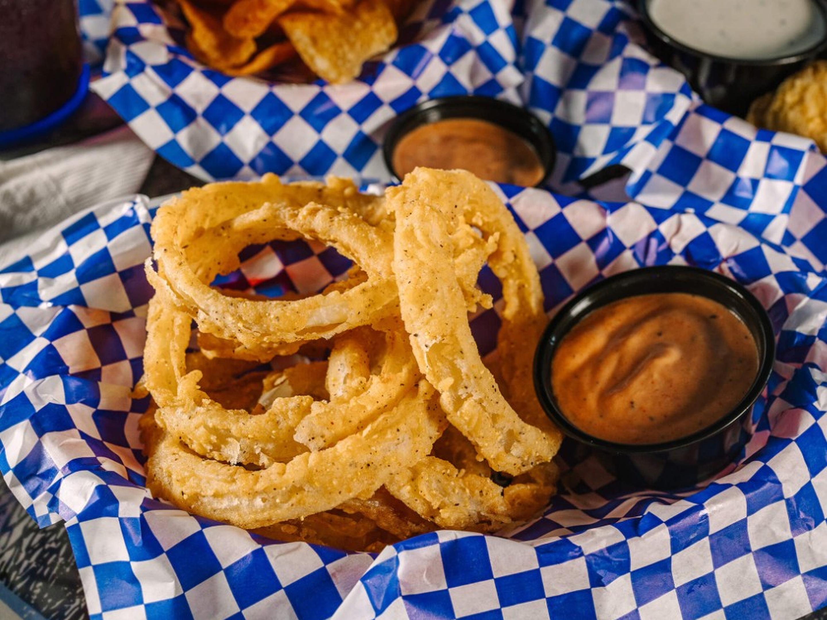 Hand-Cut Onion Rings