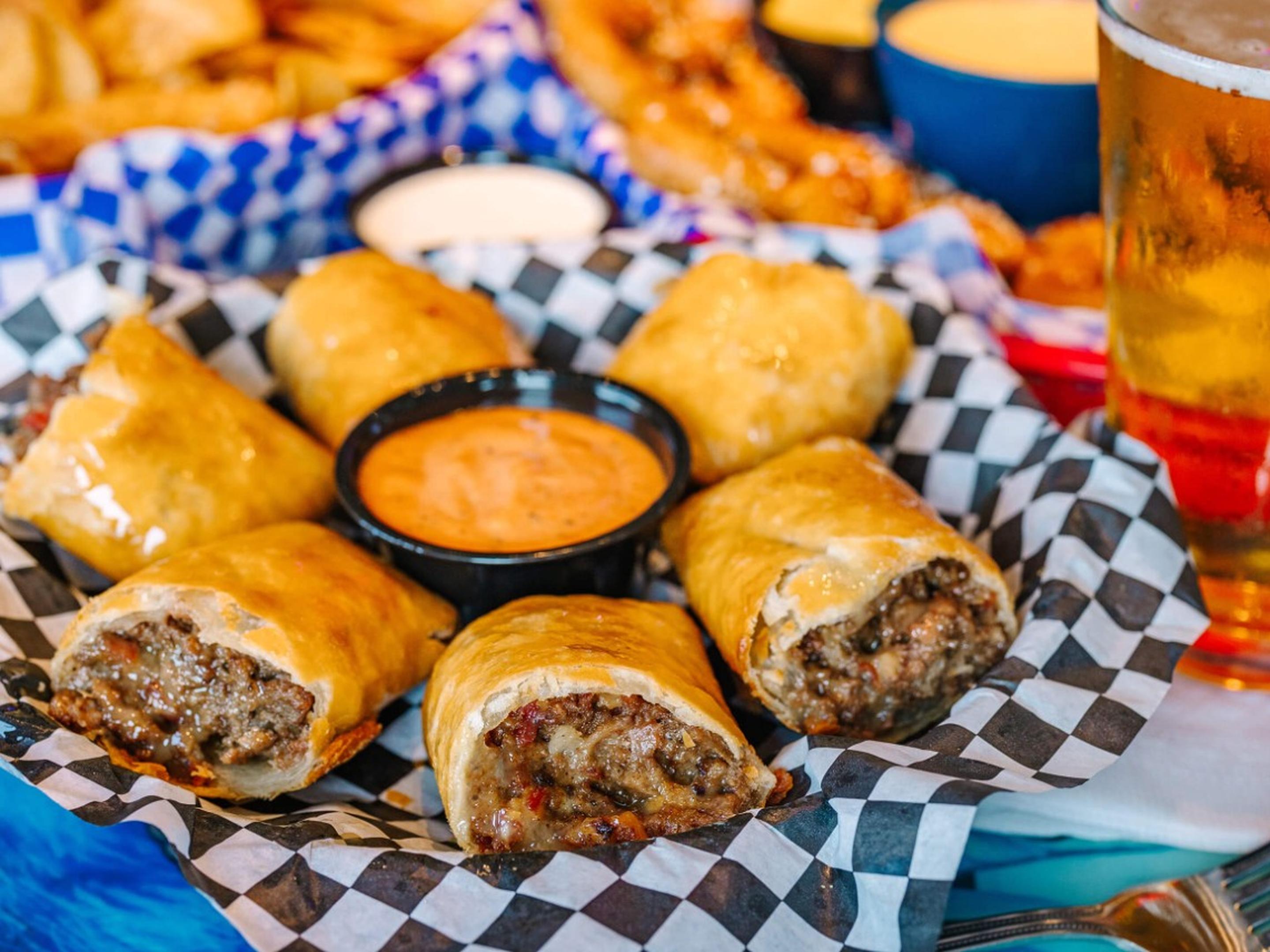 Bacon Cheeseburger Sticks