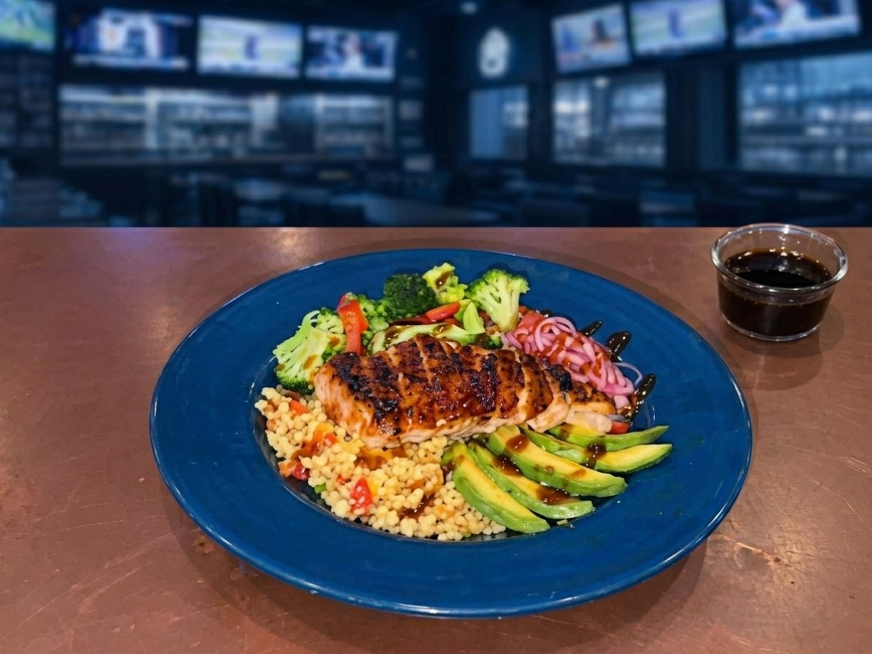 Bourbon Glazed Chicken Bowl