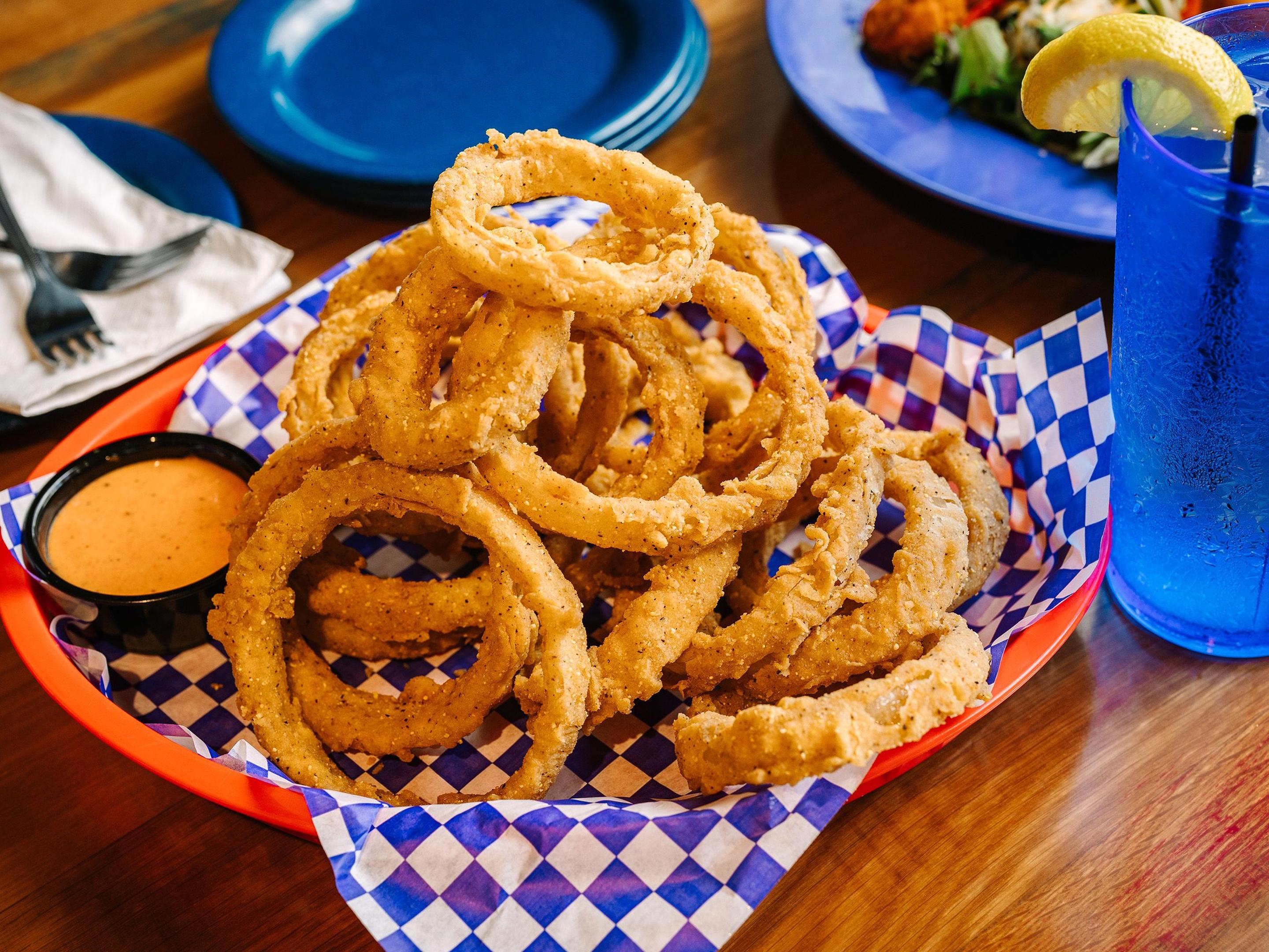 Big Breaded Double-Dipped Onion Rings