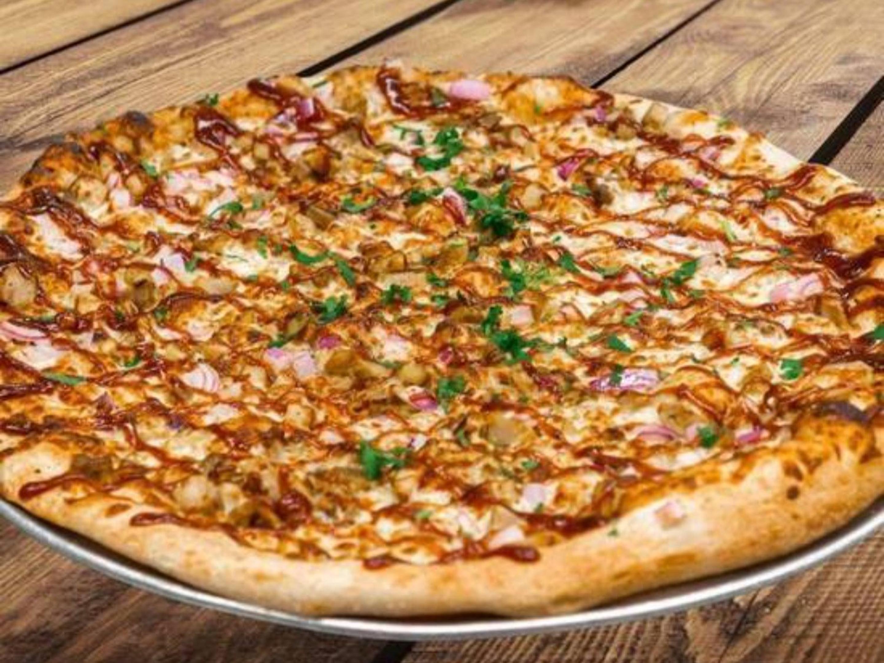 18-Inch Chicken Barbecue Pizza
