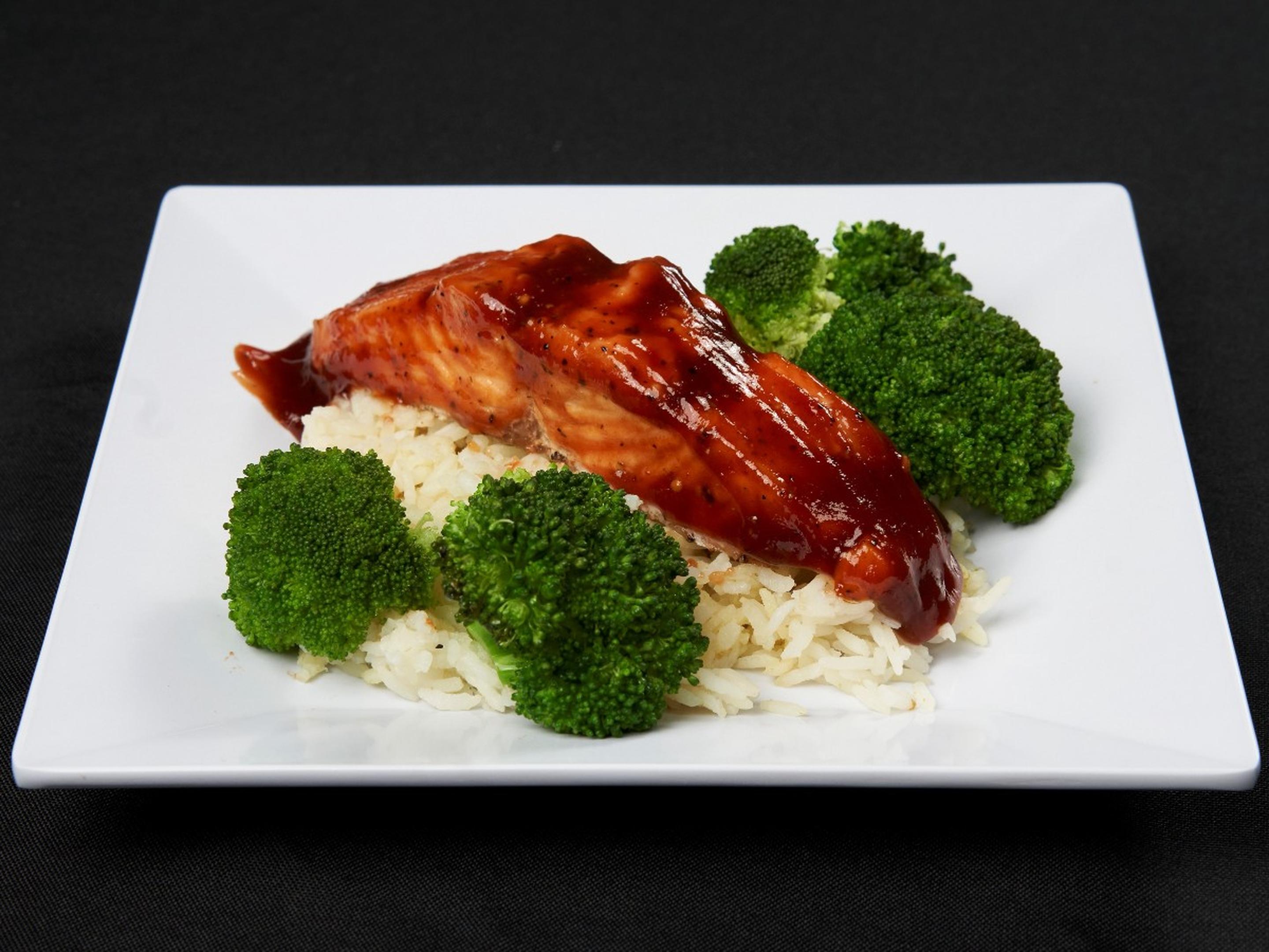 Sweet Bourbon Salmon