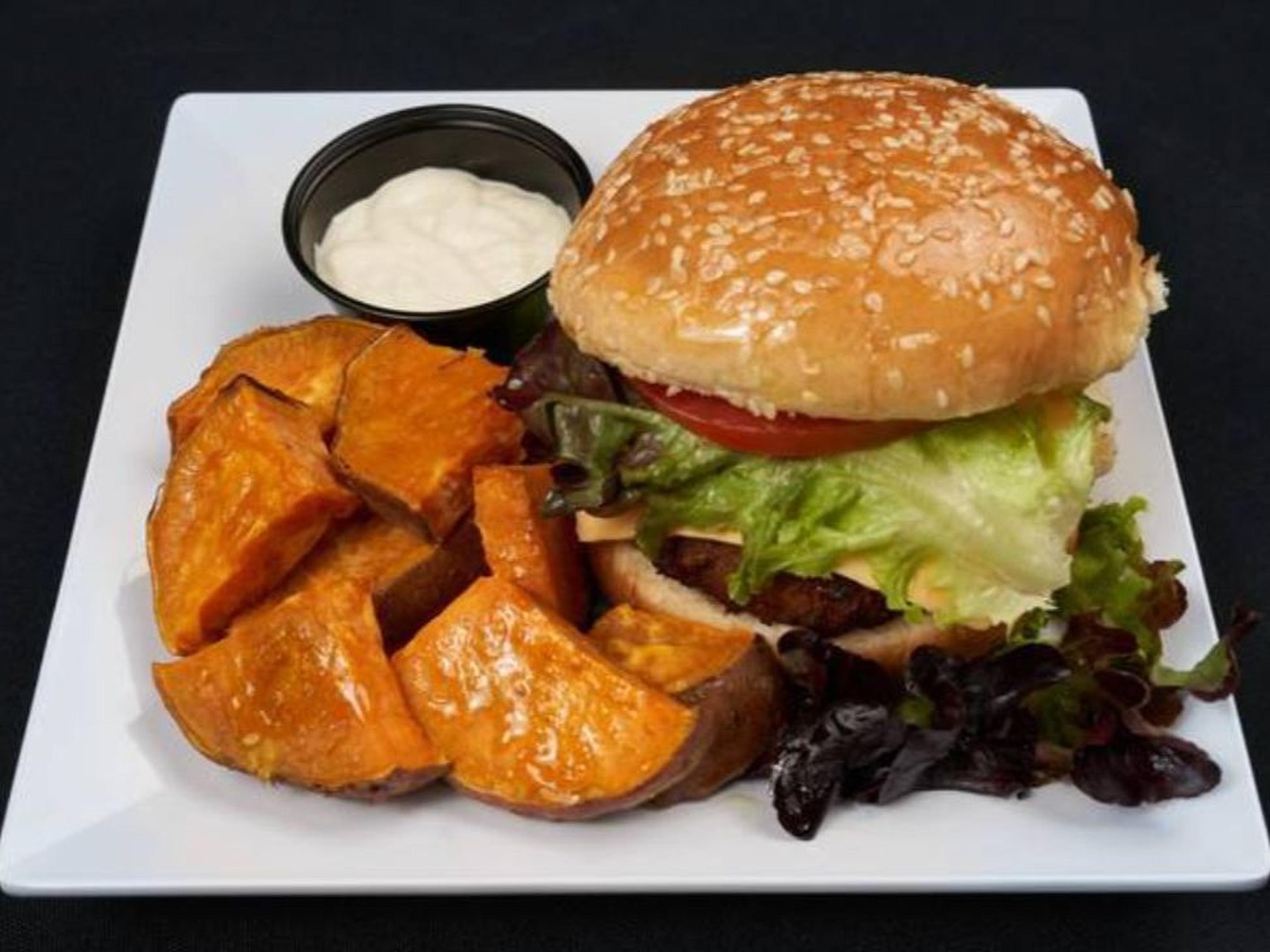 Sweet Pepper Turkey Burger