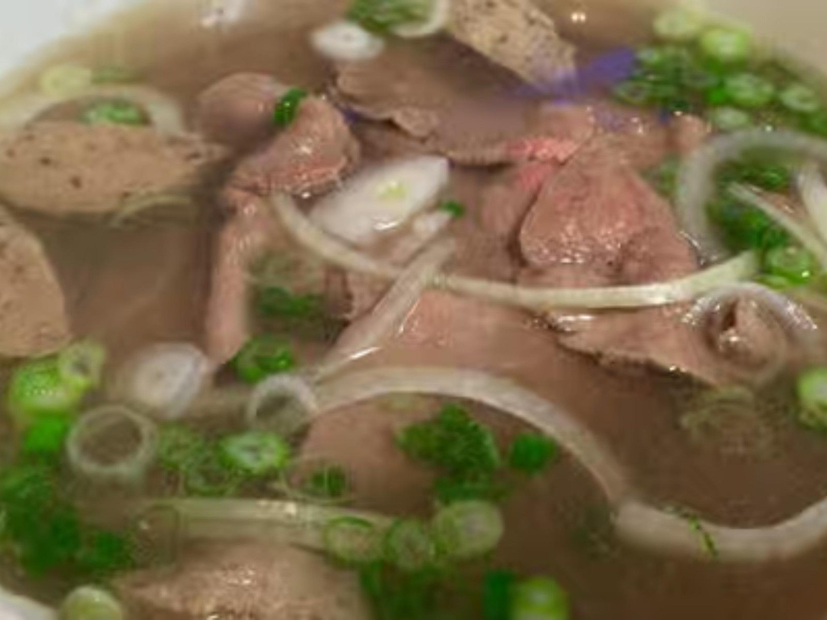 Steak & Meatballs Pho