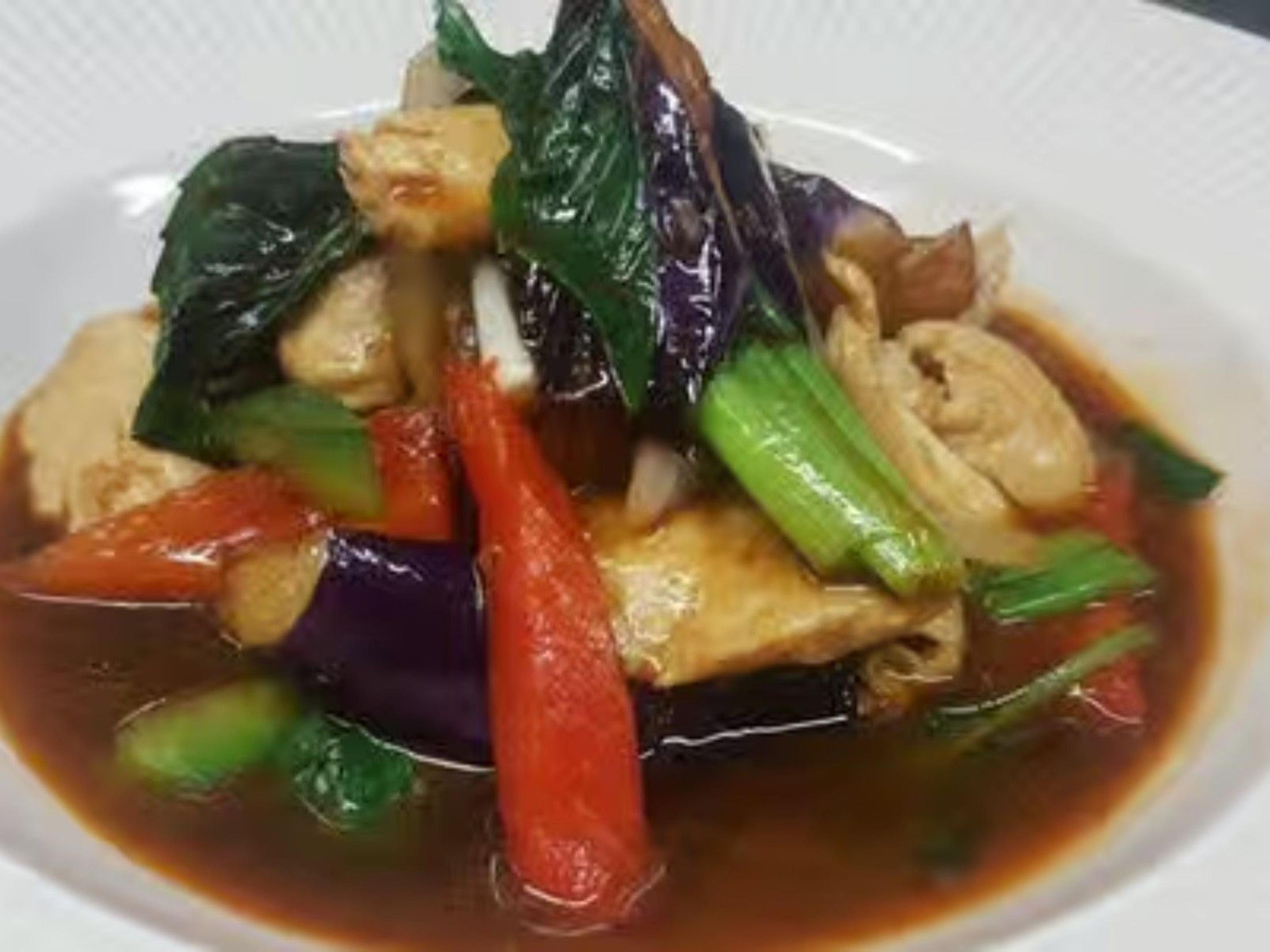 Eggplant Sauteed Dinner