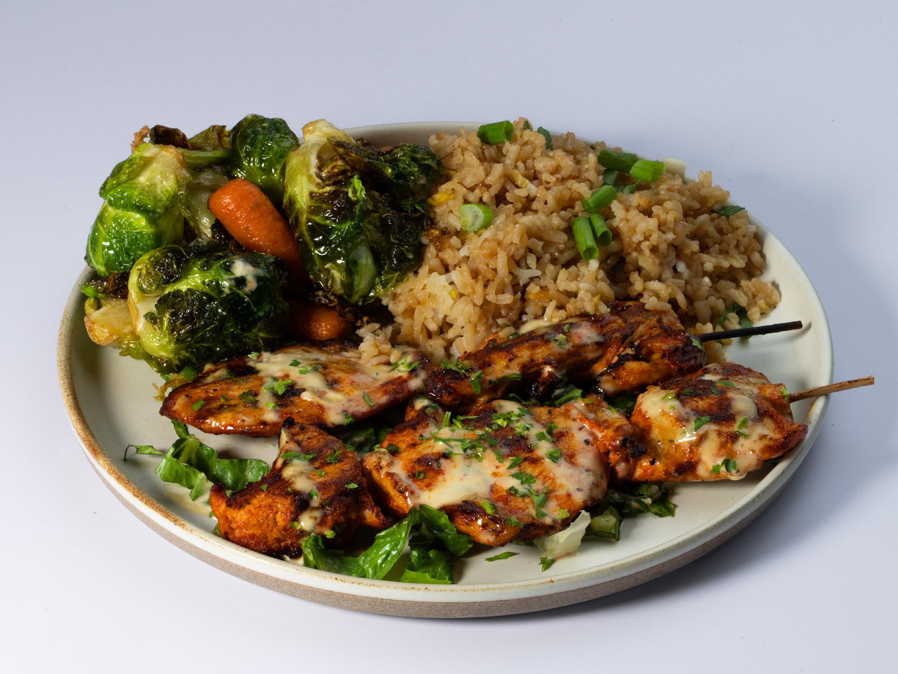 Grilled Chicken Skewers
