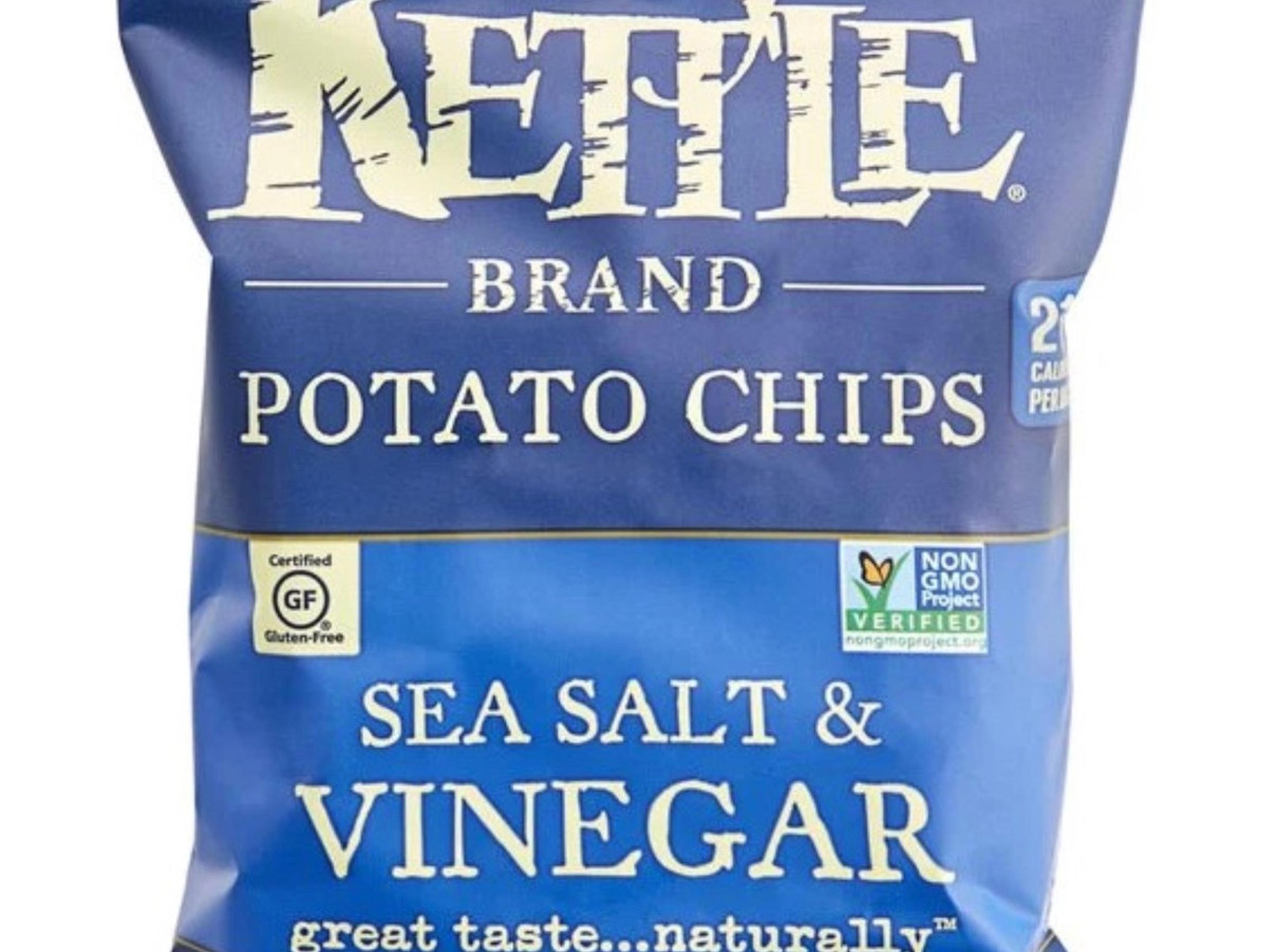 Kettle Brand Sea Salt & Vinegar Potato Chips Mini
