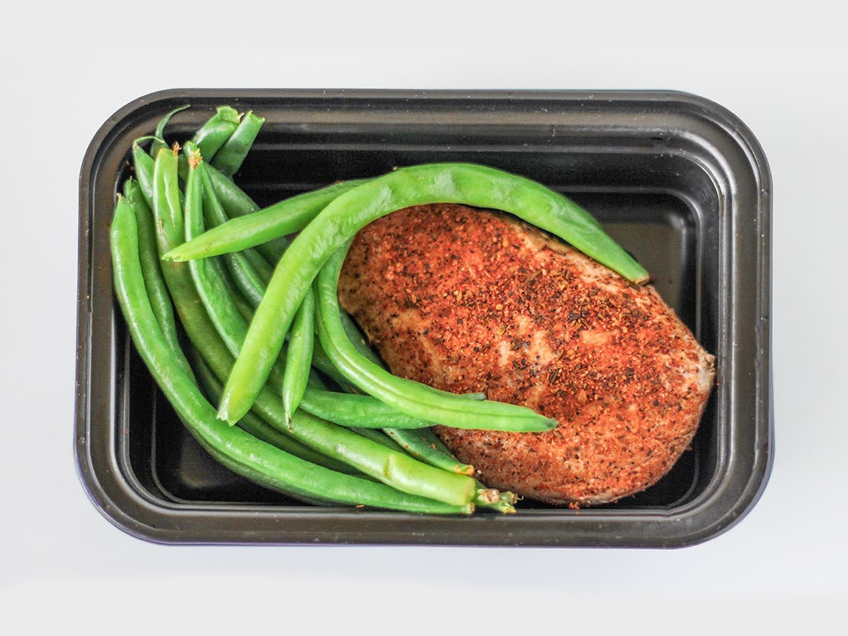 Blackened Chicken W/ Green Beans