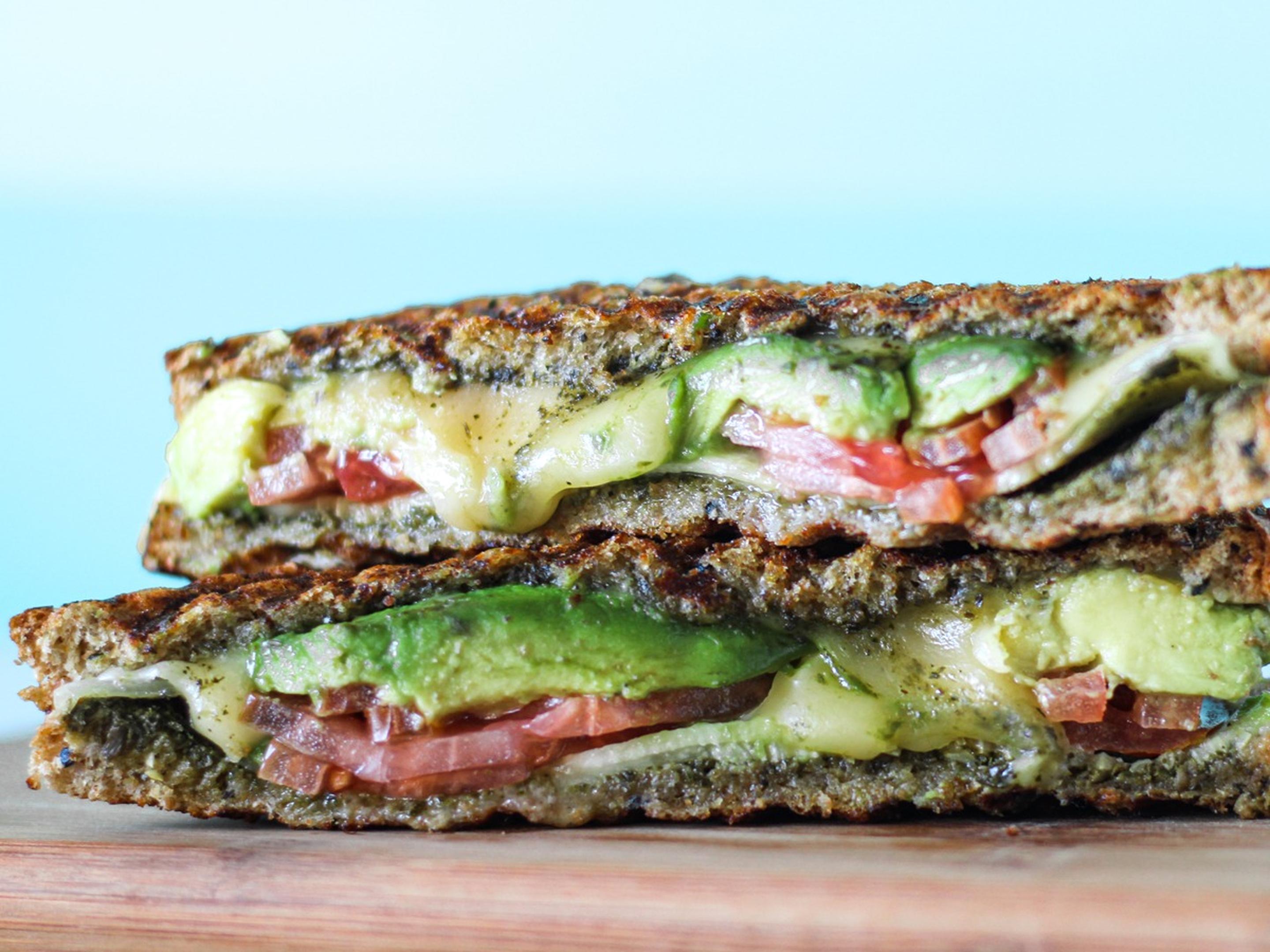 Pesto Veggie Melt