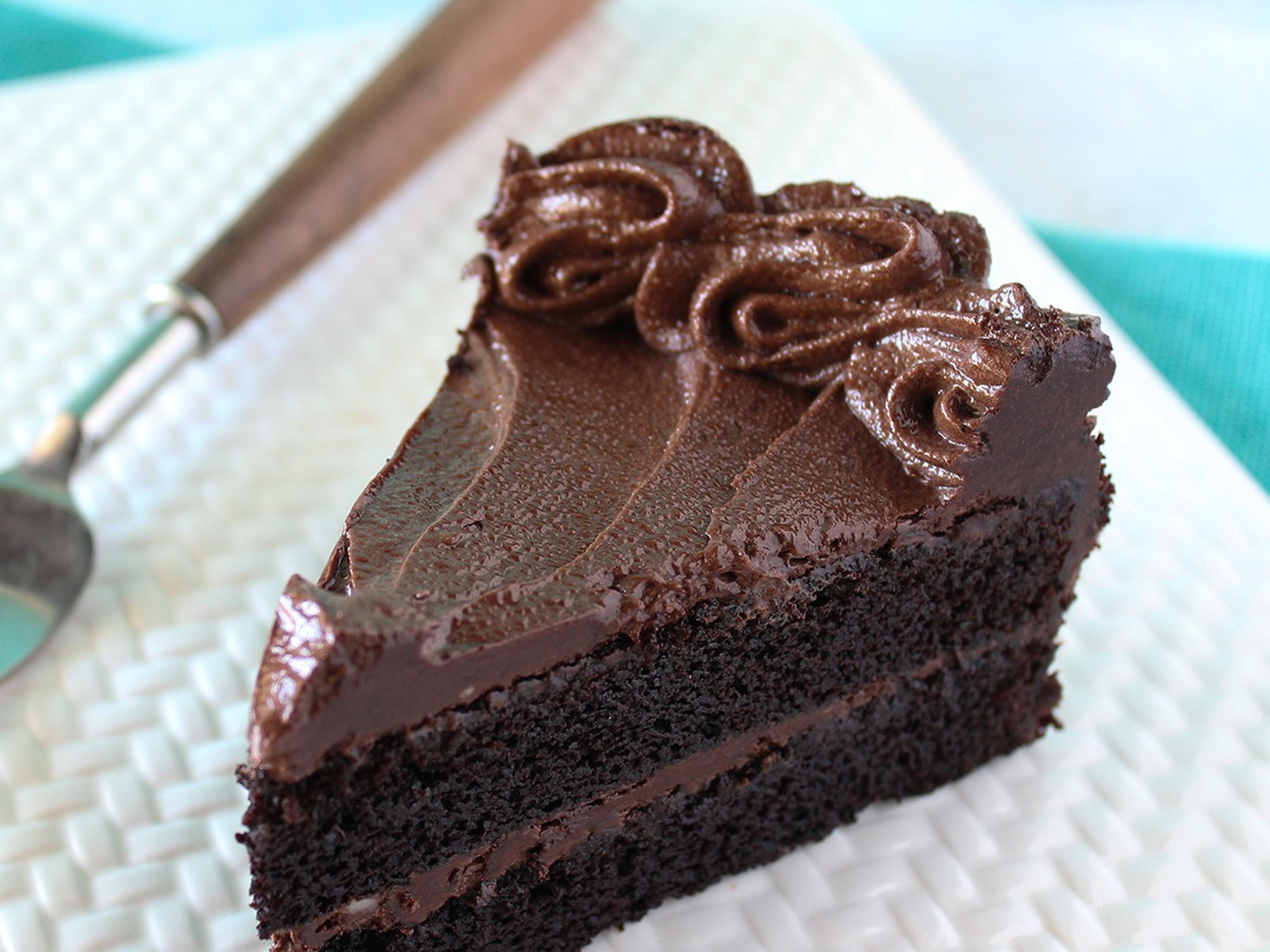 Extreme Chocolate Cake Slice