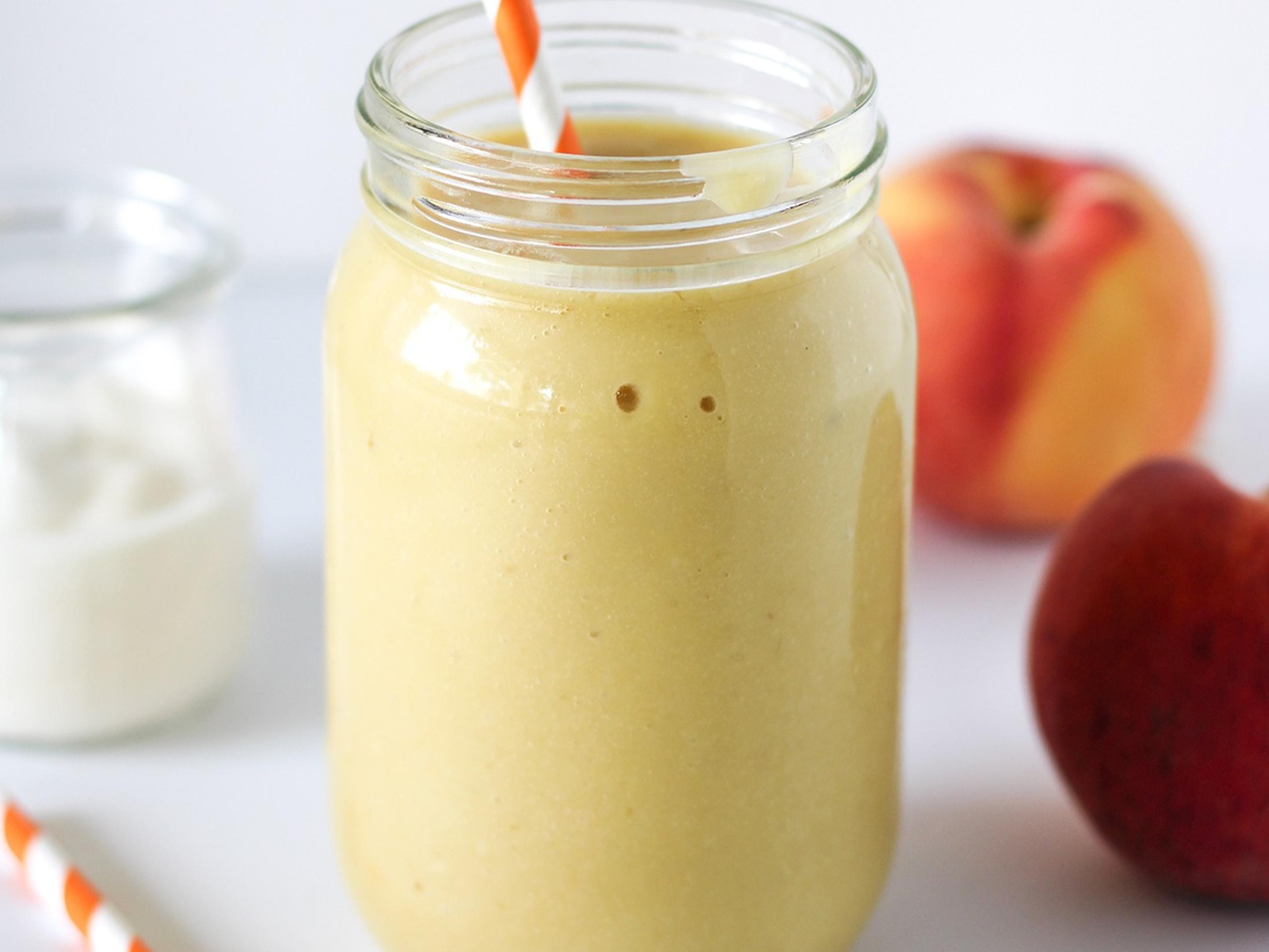 Yogurt Smoothie | Peaches & Cream