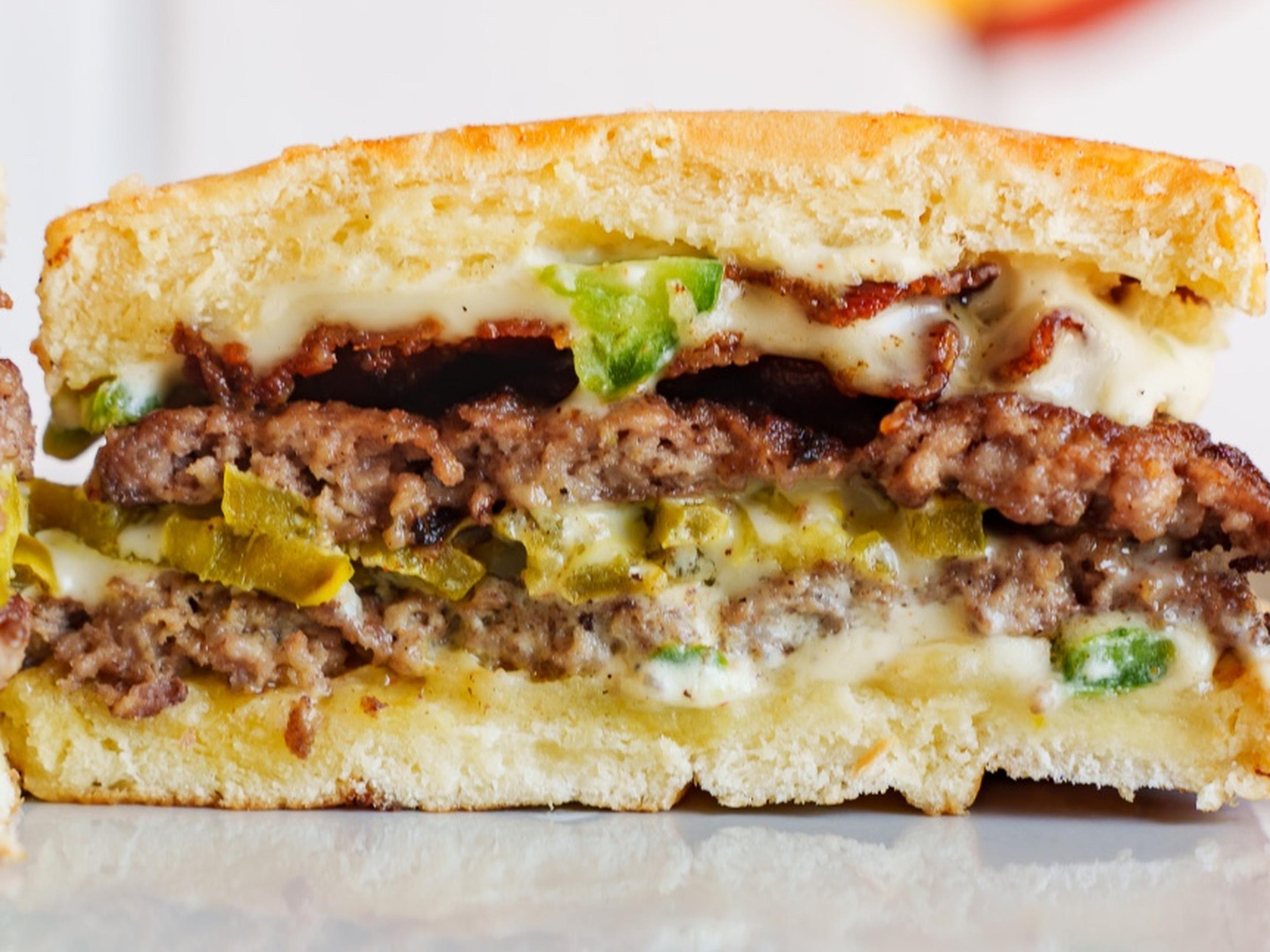 Burger Waffle