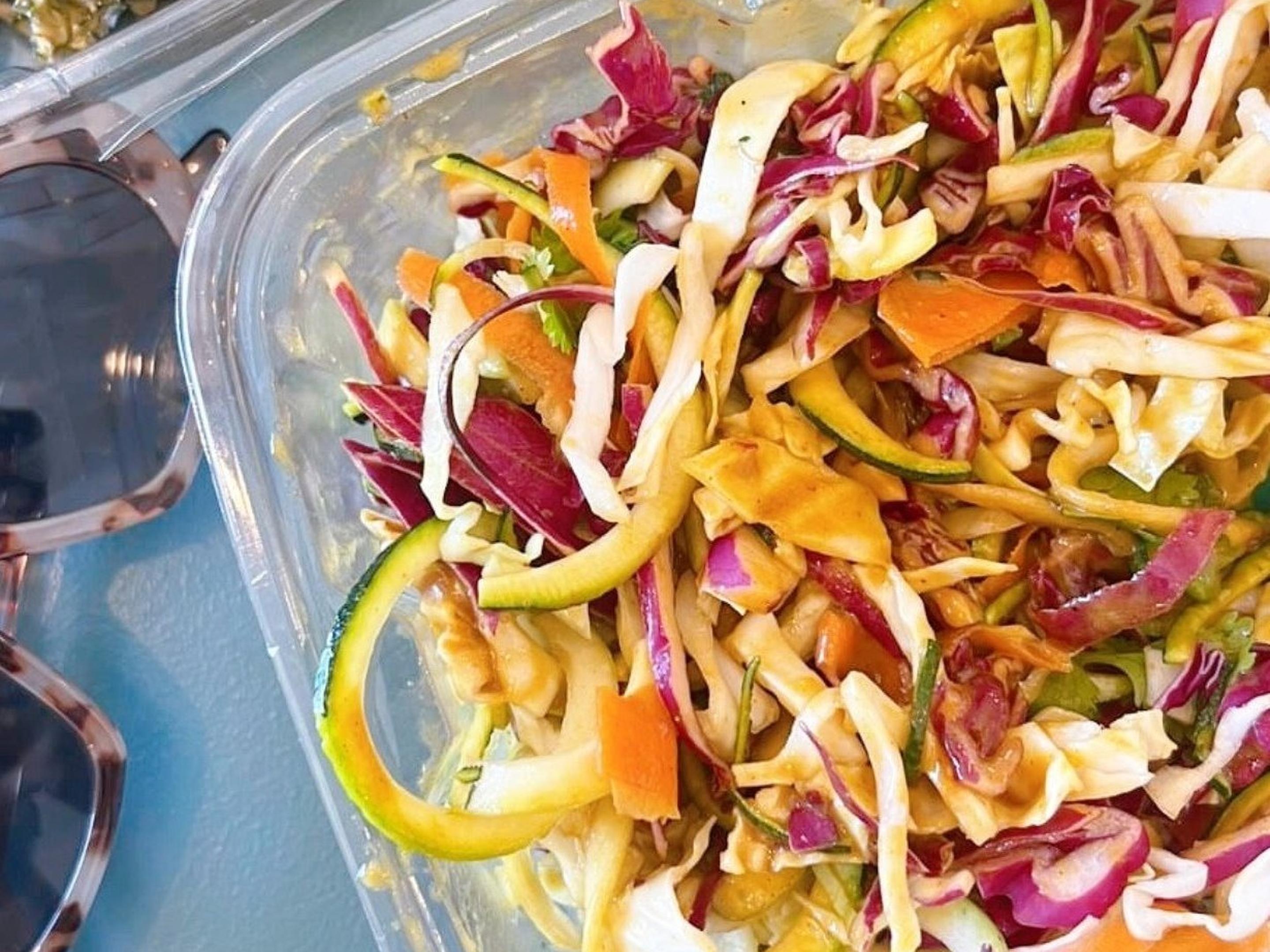 Raw Thai Slaw - Vegan