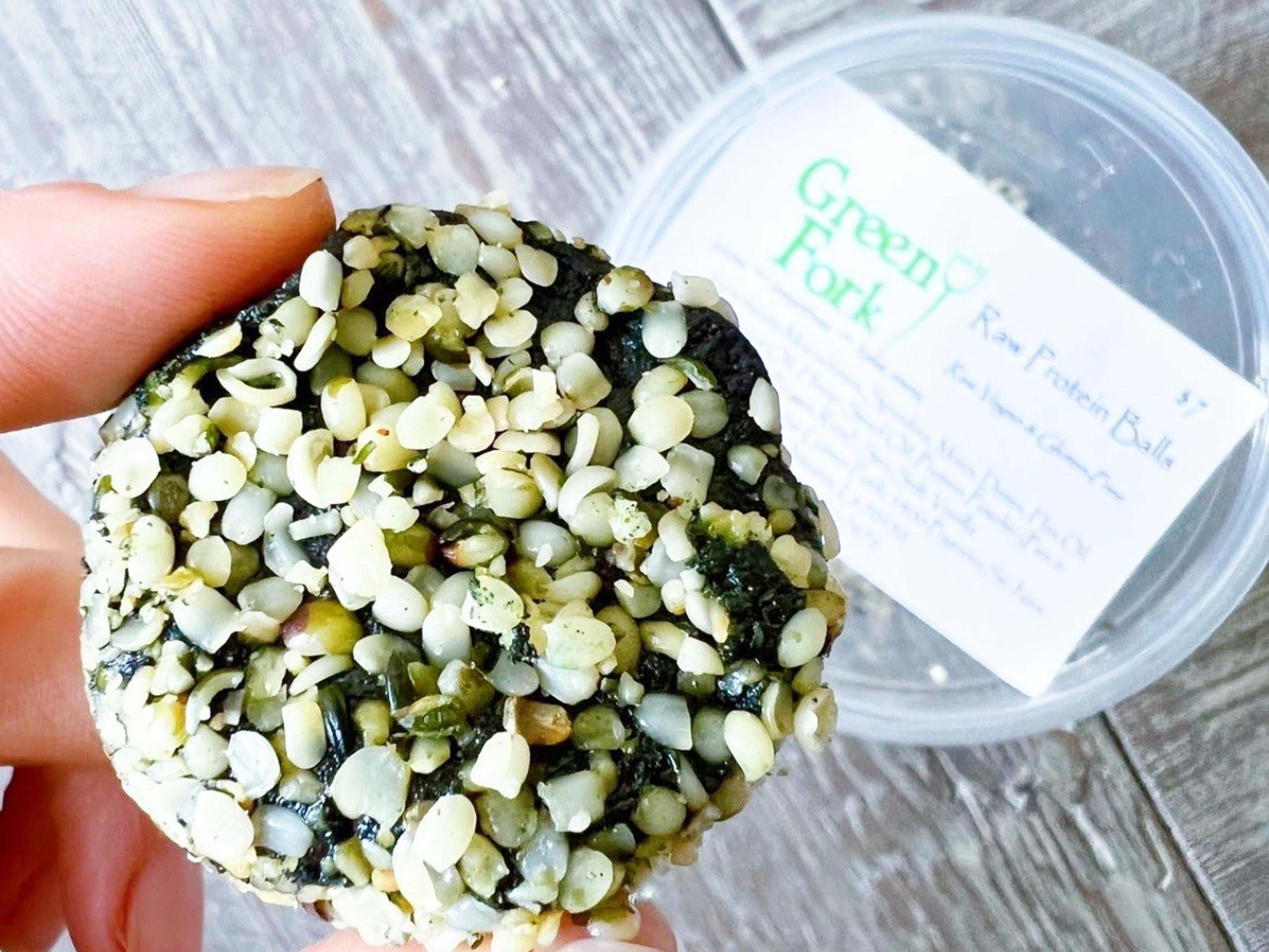 Raw Spirulina Protein Balls