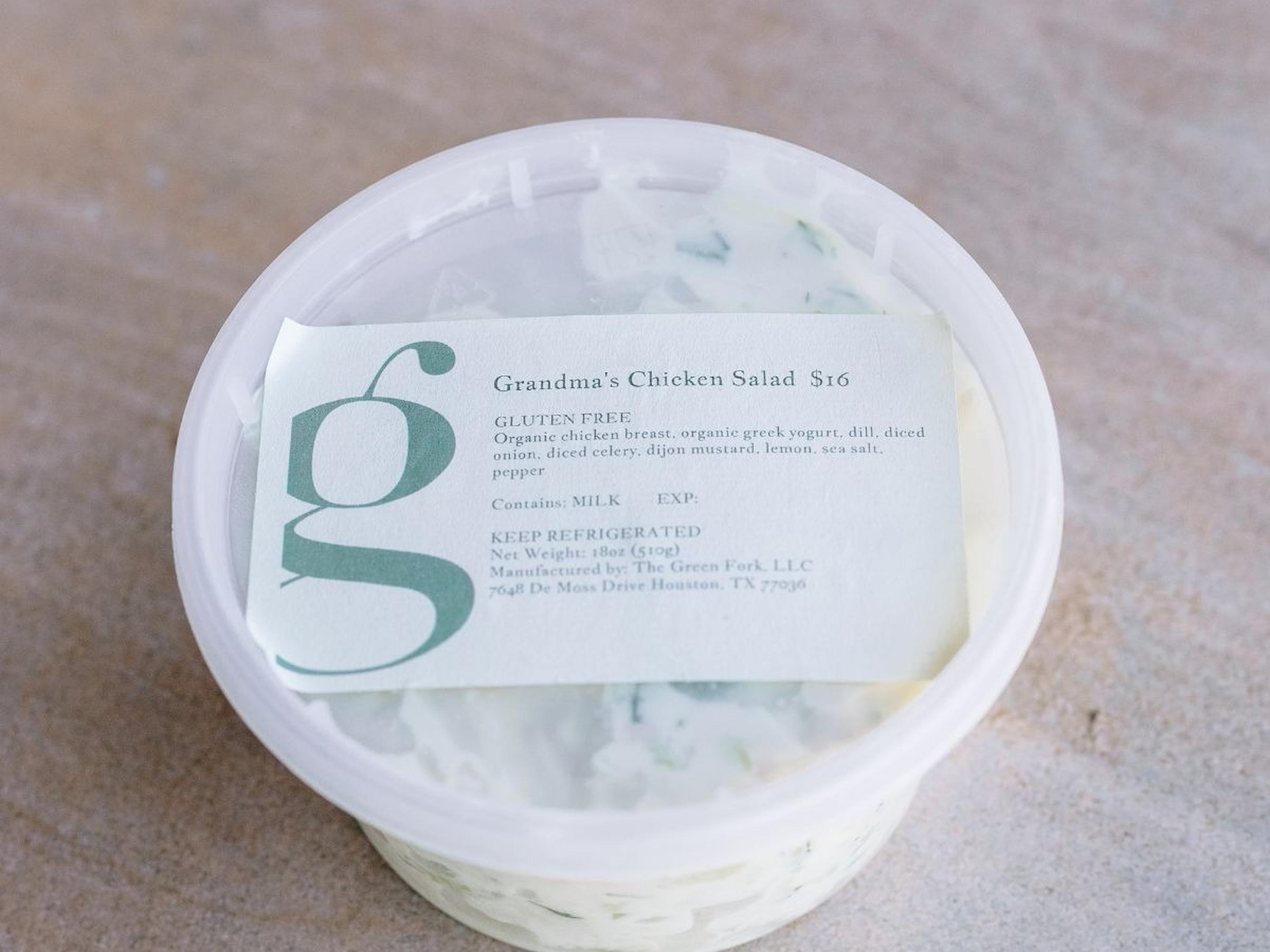 Grandma's Chicken Salad