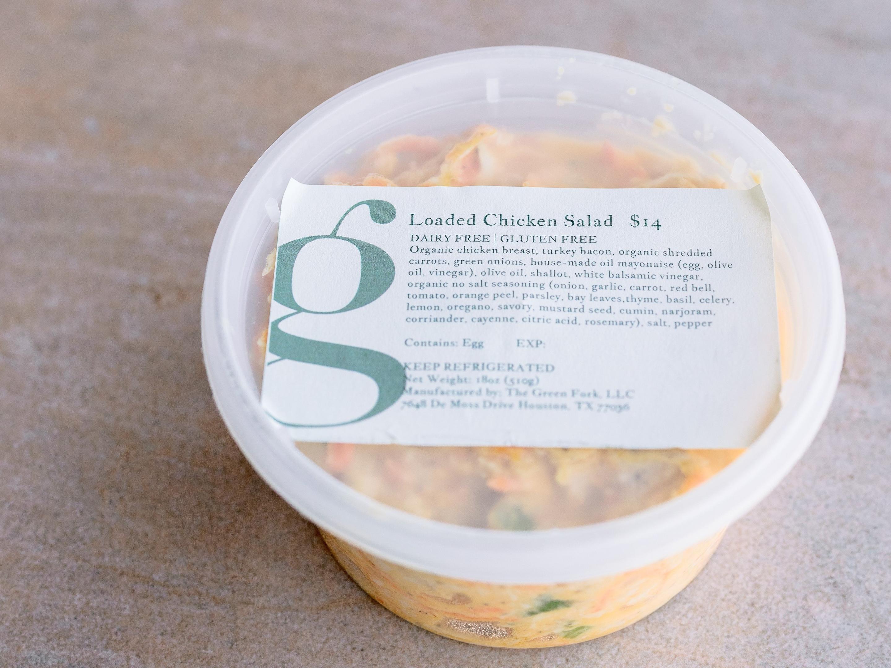 Loaded Chicken Salad