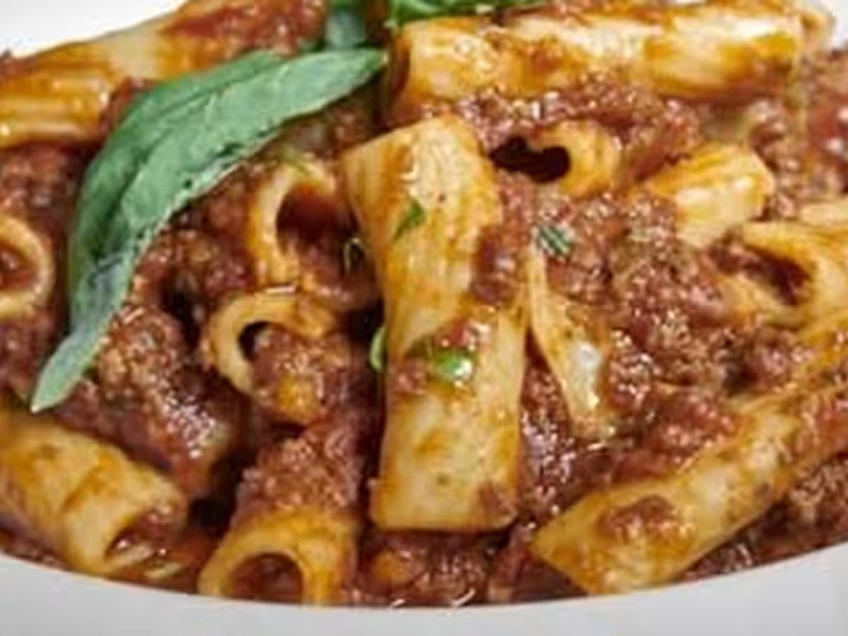 Pasta Rigatoni Bolognesa