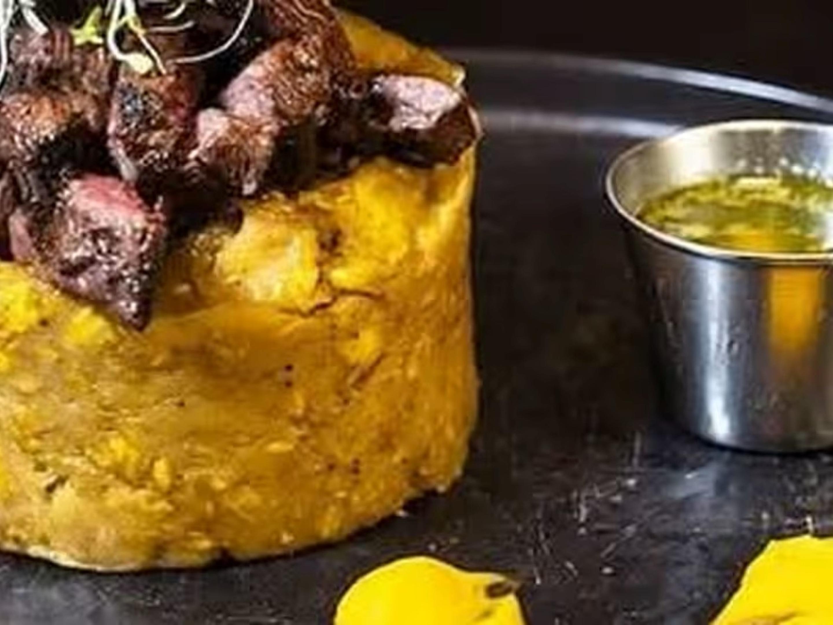 Skirt Steak Mofongo