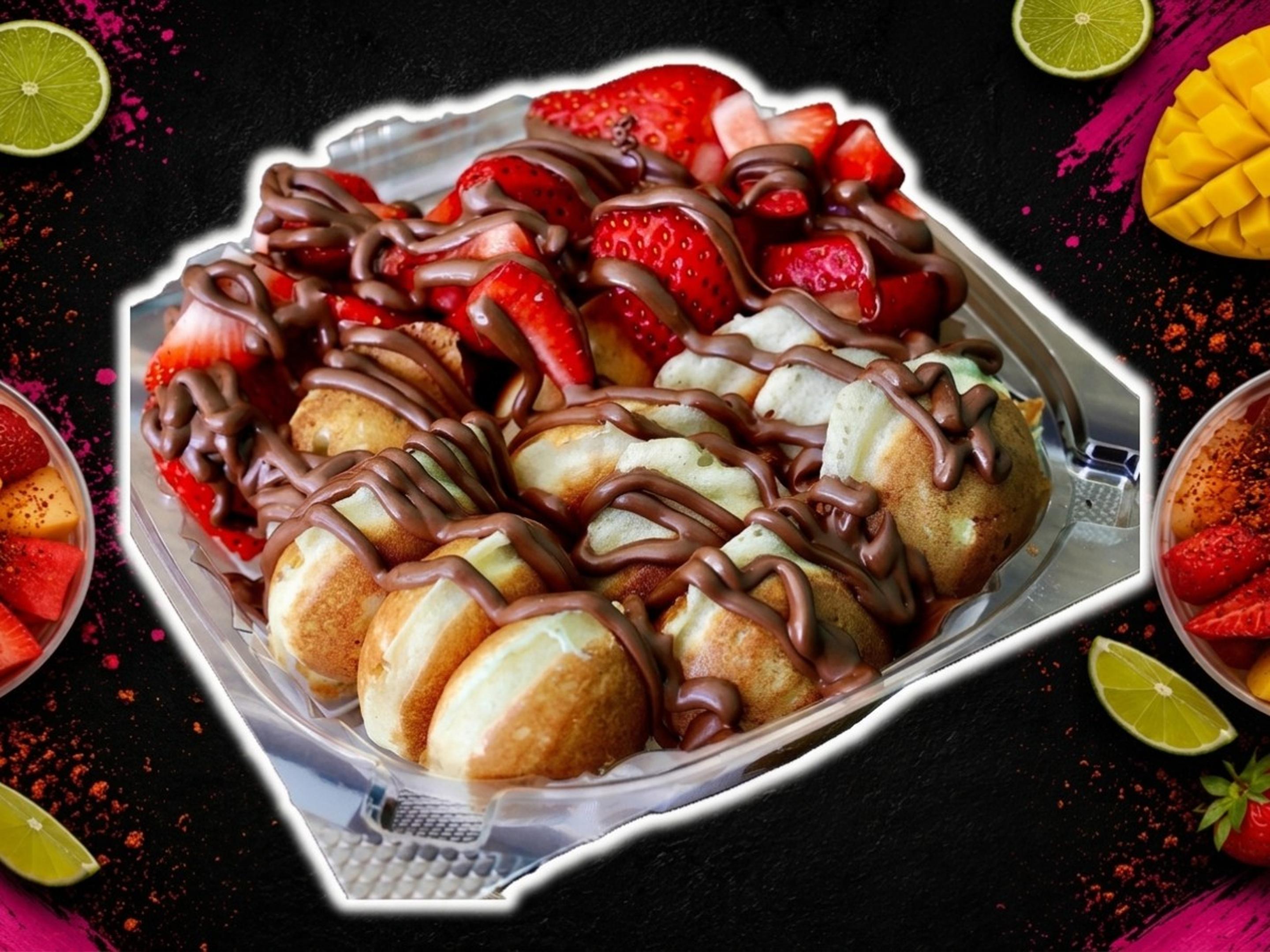 Mini Pancakes With Nutella