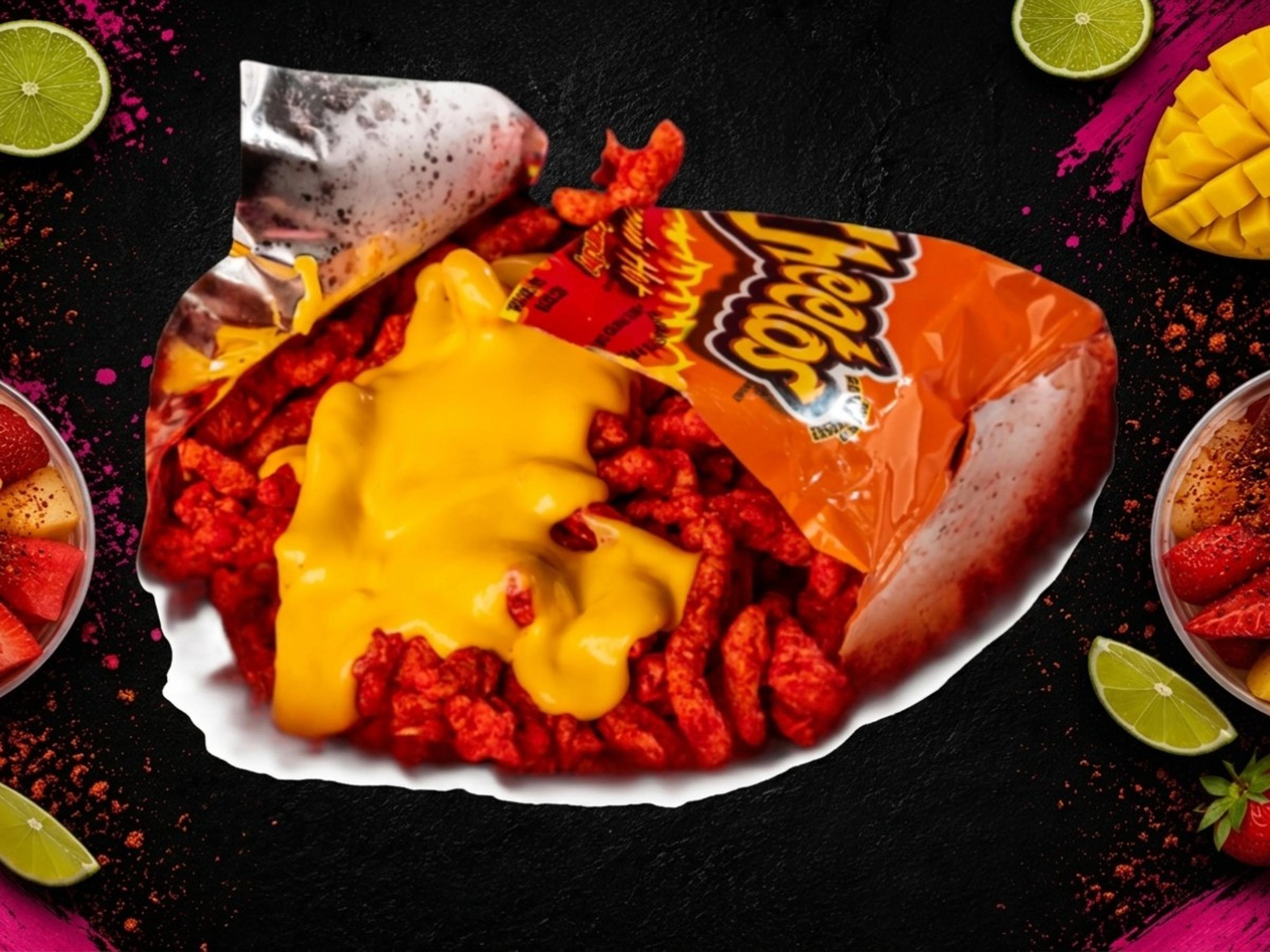 Hot Cheetos Nachos