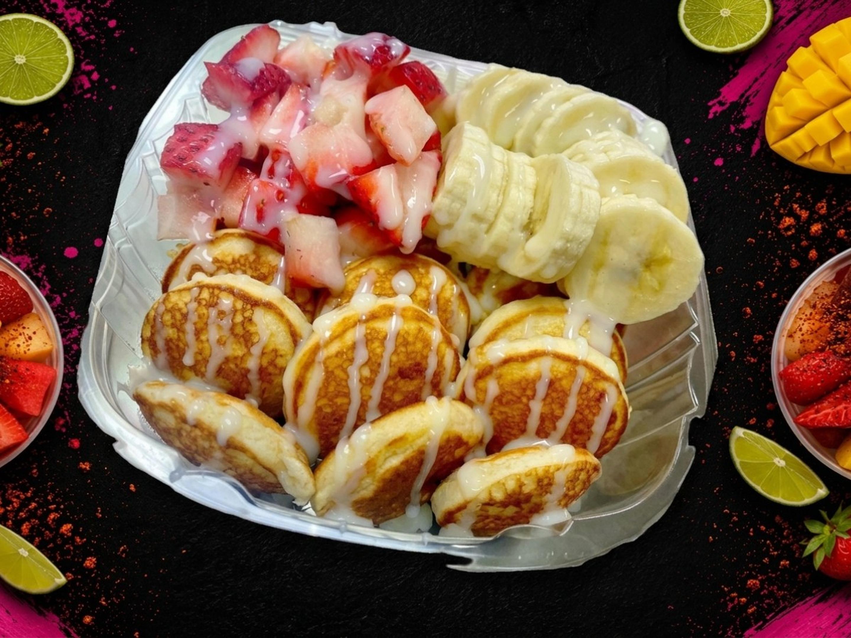 Mini Pancakes With Condense Milk