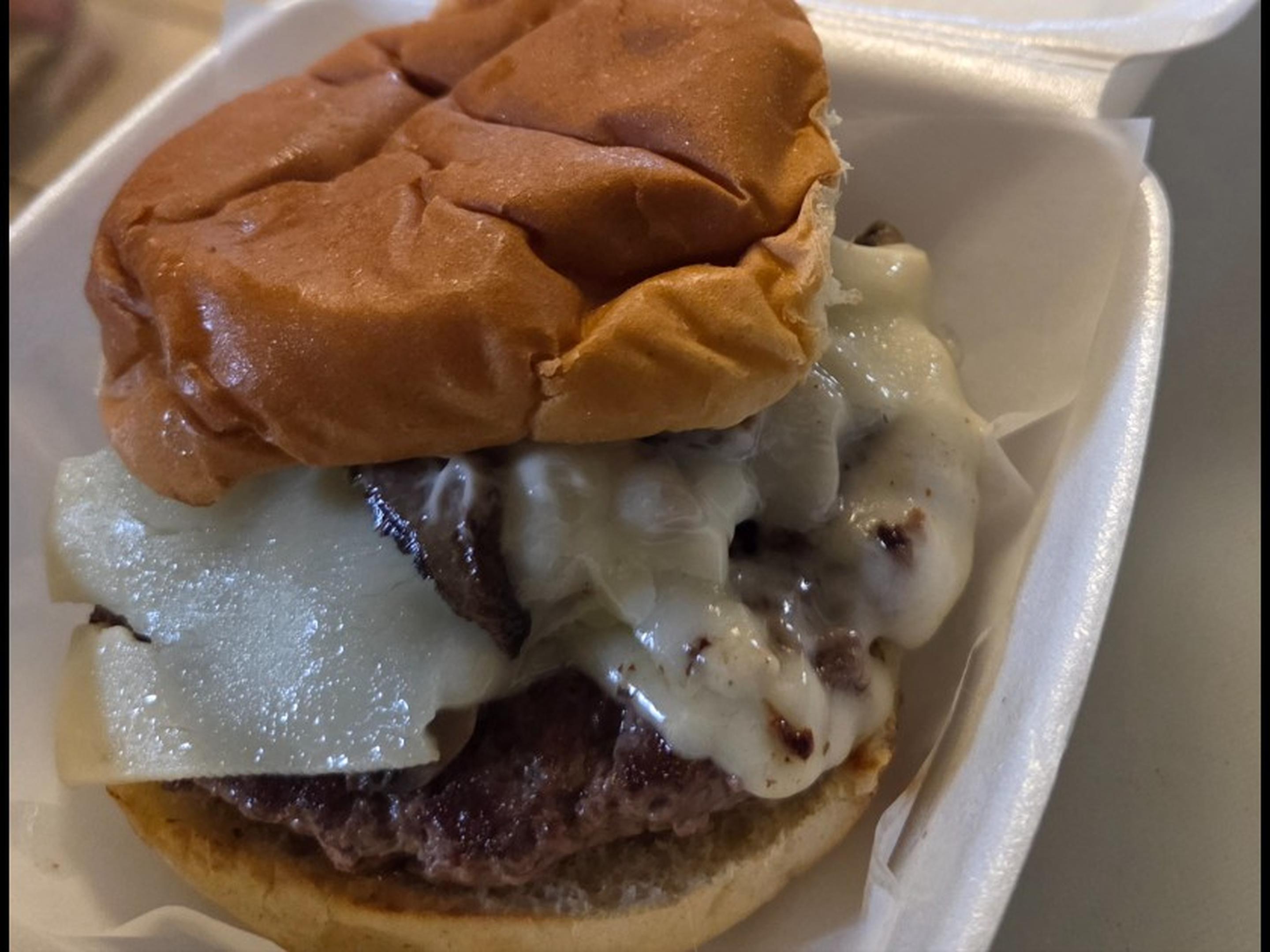 Mushroom & Swiss Burger