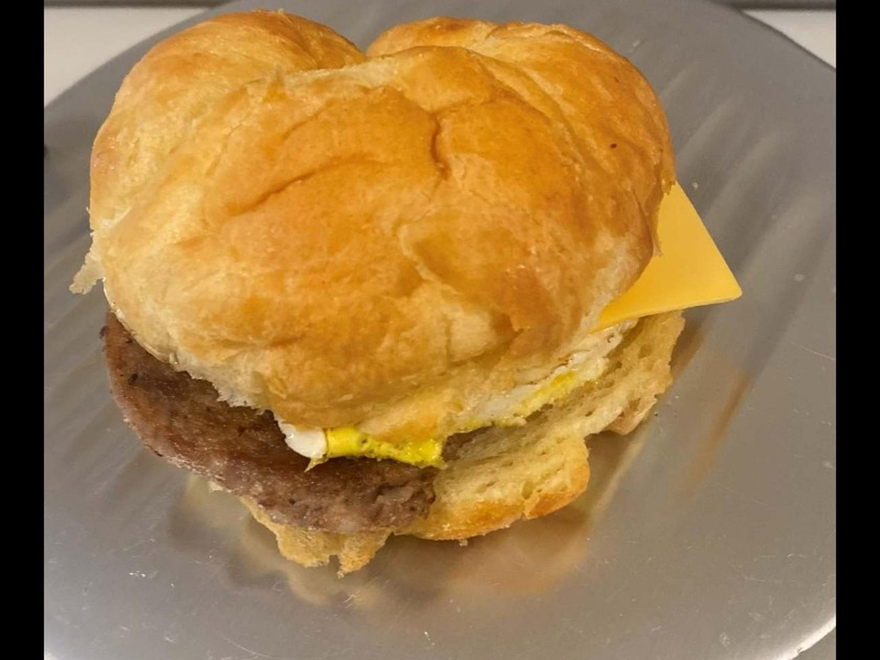Egg & Cheese with Sausage, Ham, or Bacon