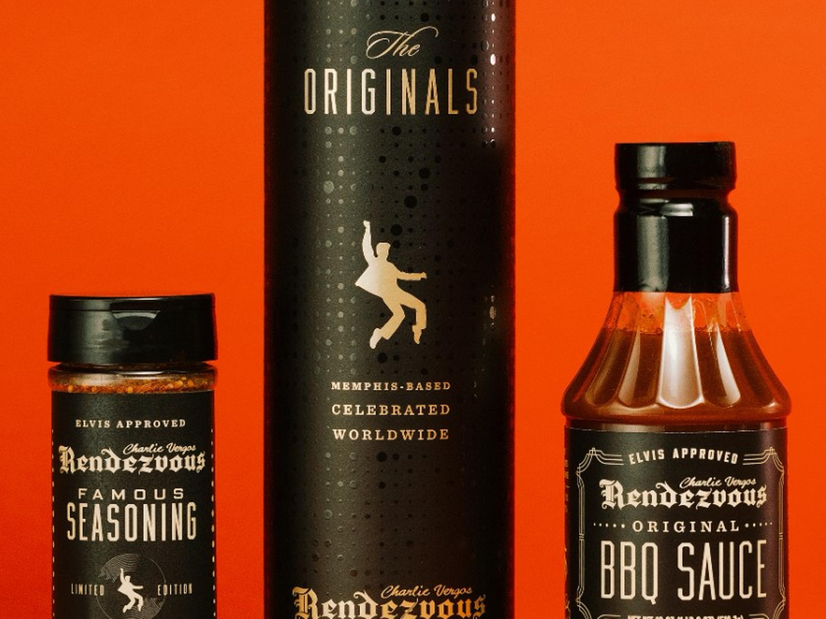 Limited Edition Elvis x Rendezvous Sauce + Seasoning Duo Gift