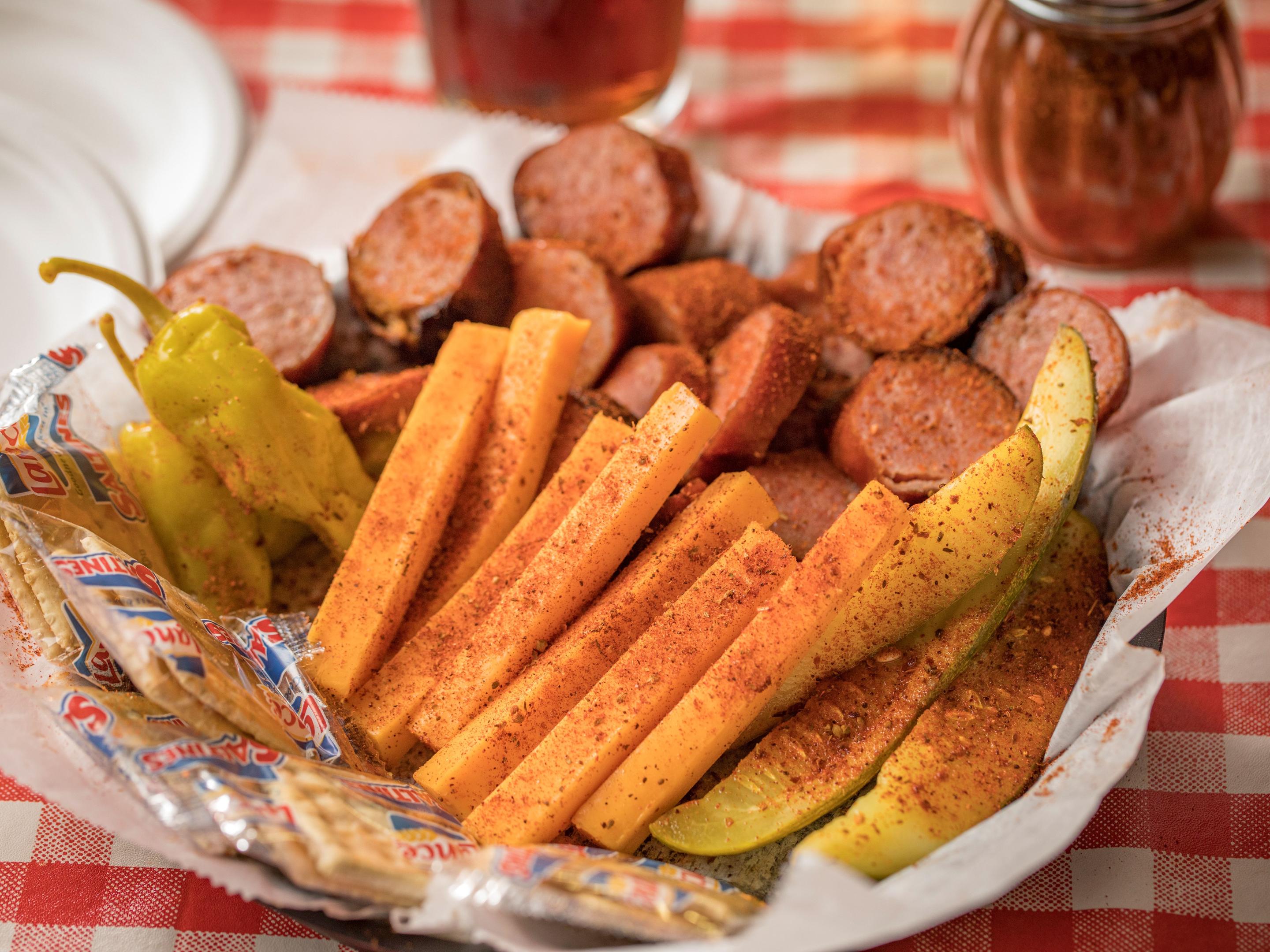 Cheese & Sausage Plate